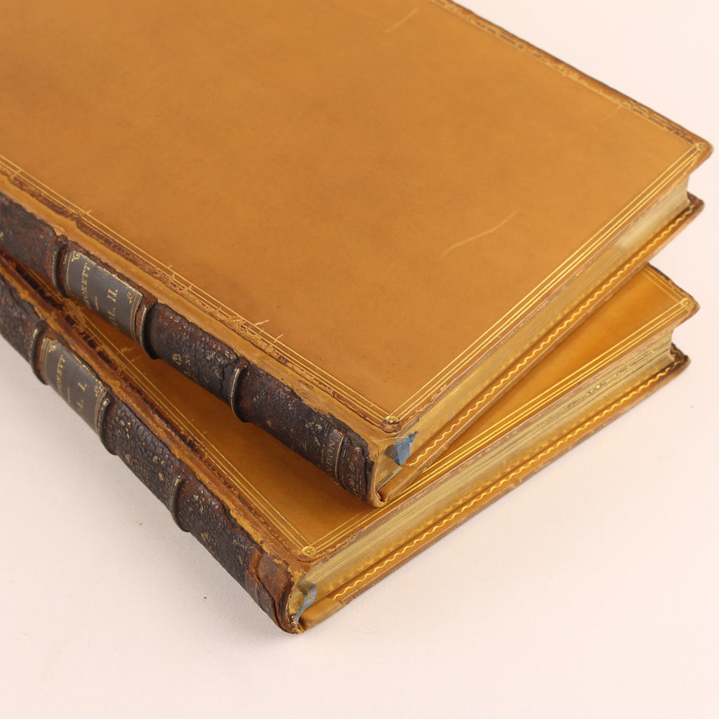 The Comic History of England (1864) – Set victorien en 2 volumes avec eaux-fortes coloriées – John Leech – Antique