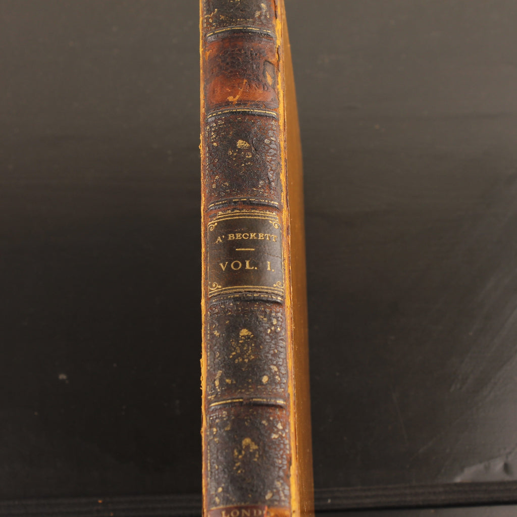 The Comic History of England (1864) – Set victorien en 2 volumes avec eaux-fortes coloriées – John Leech – Antique