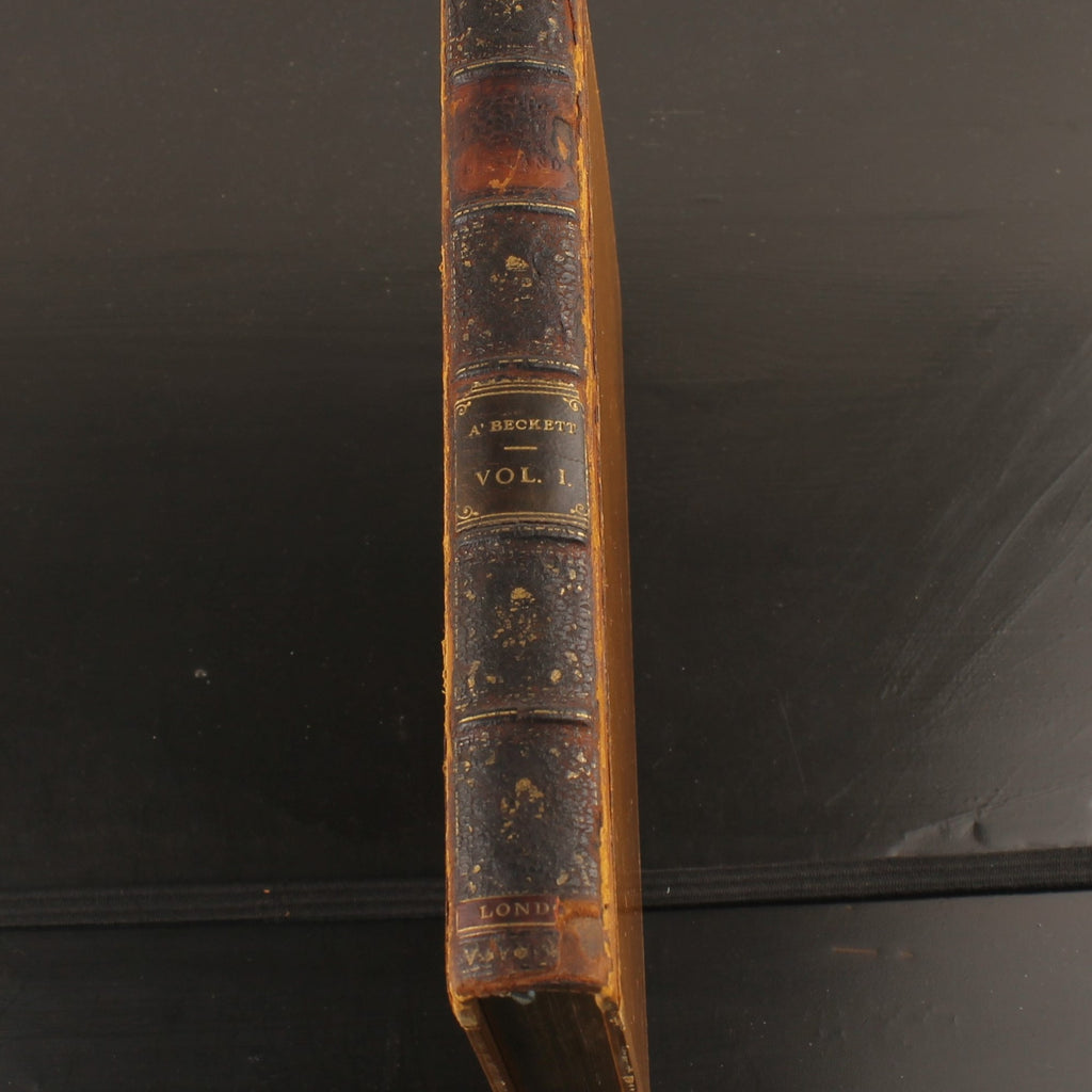 The Comic History of England (1864) – Set victorien en 2 volumes avec eaux-fortes coloriées – John Leech – Antique