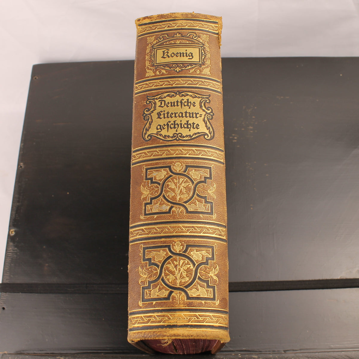 Robert Koenig - Deutsche Literaturgeschichte - Edição de Luxo com 43 Anexos - 1881
