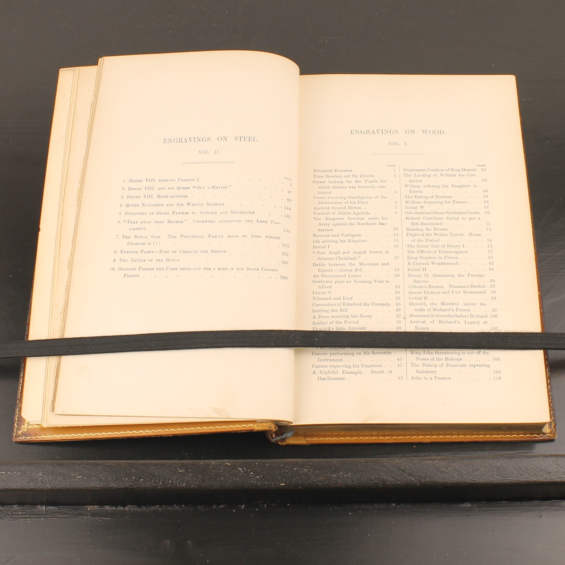 The Comic History of England (1864) – Set victorien en 2 volumes avec eaux-fortes coloriées – John Leech – Antique