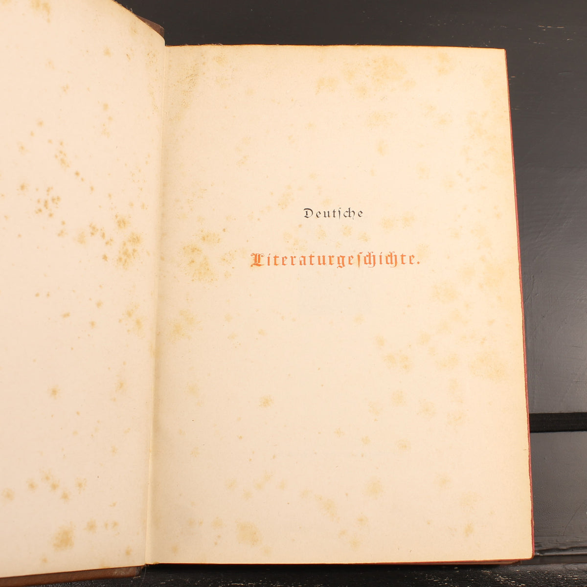 Robert Koenig - Deutsche Literaturgeschichte - Edição de Luxo com 43 Anexos - 1881
