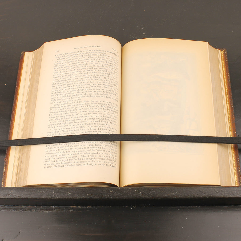 The Comic History of England (1864) – Set victorien en 2 volumes avec eaux-fortes coloriées – John Leech – Antique