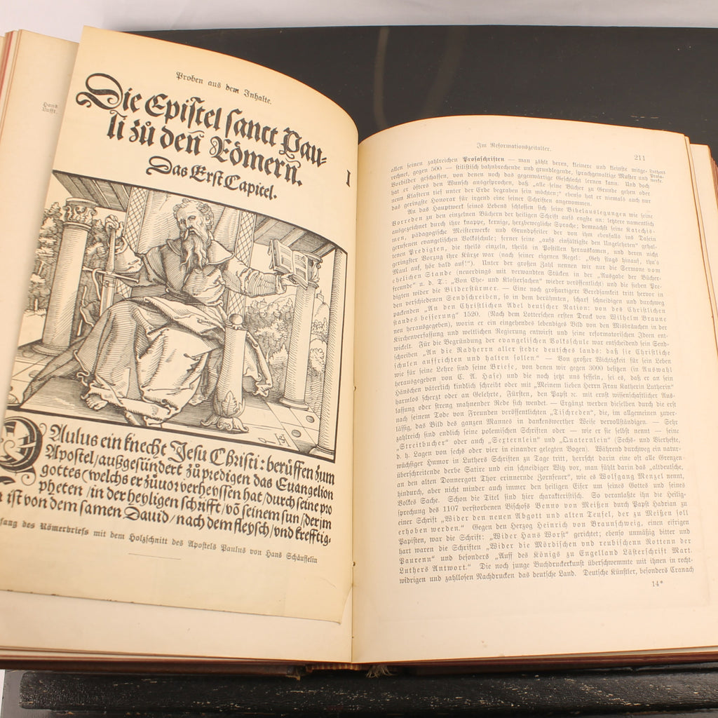 Robert Koenig - Deutsche Literaturgeschichte - Edição de Luxo com 43 Anexos - 1881