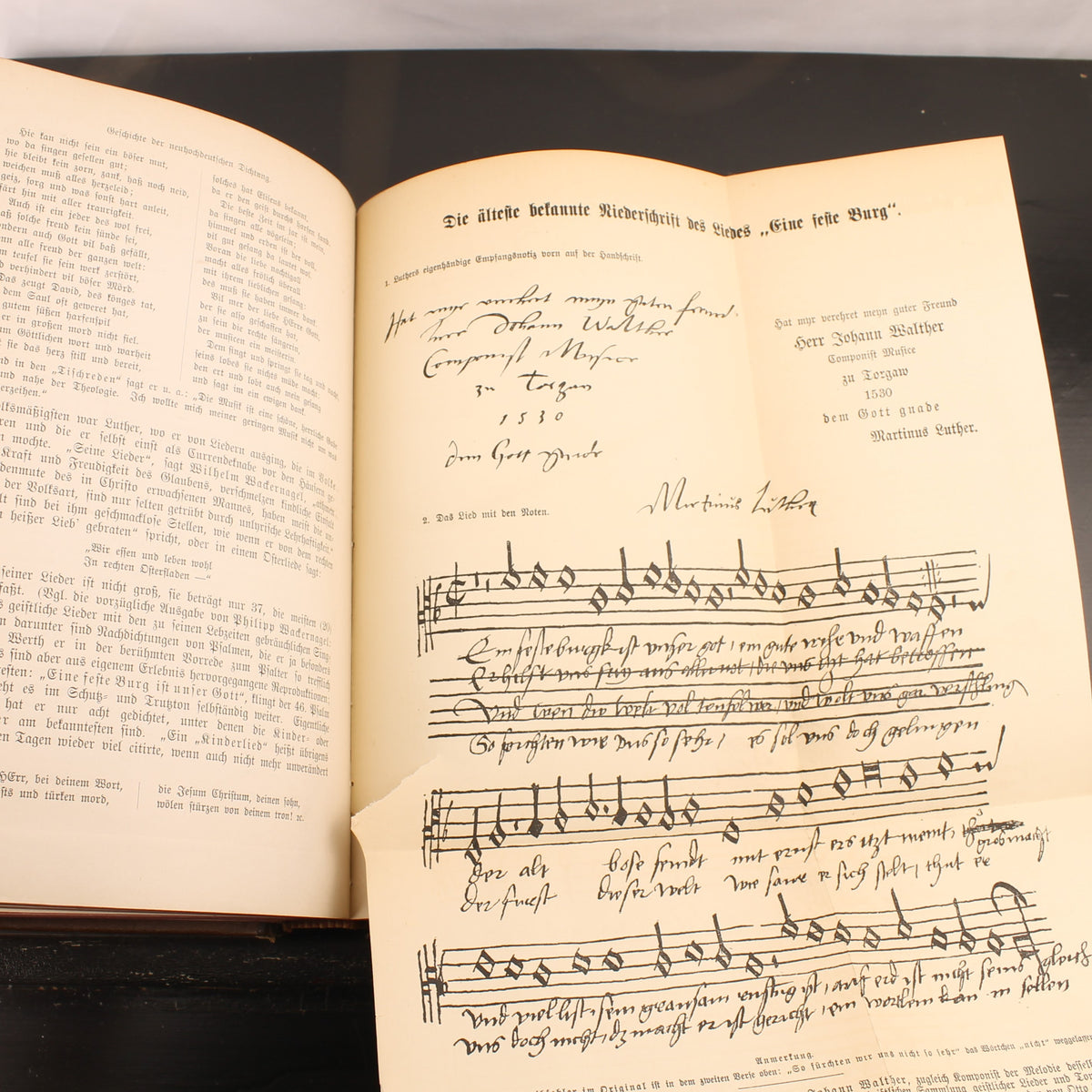 Robert Koenig - Deutsche Literaturgeschichte - Edição de Luxo com 43 Anexos - 1881