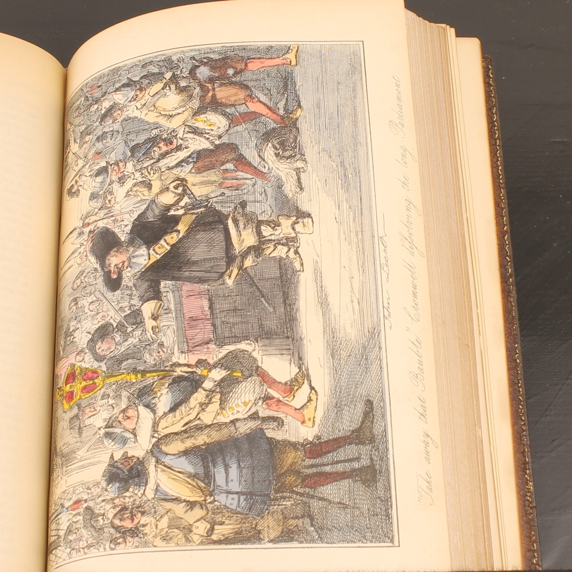 The Comic History of England (1864) – Set victorien en 2 volumes avec eaux-fortes coloriées – John Leech – Antique