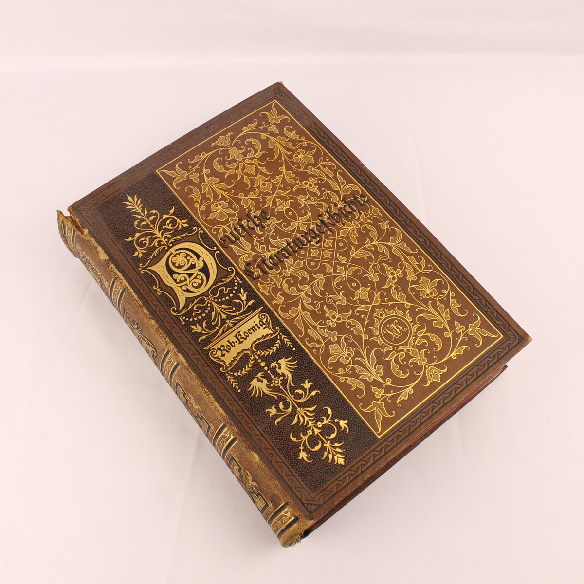 Robert Koenig - Deutsche Literaturgeschichte - Edição de Luxo com 43 Anexos - 1881