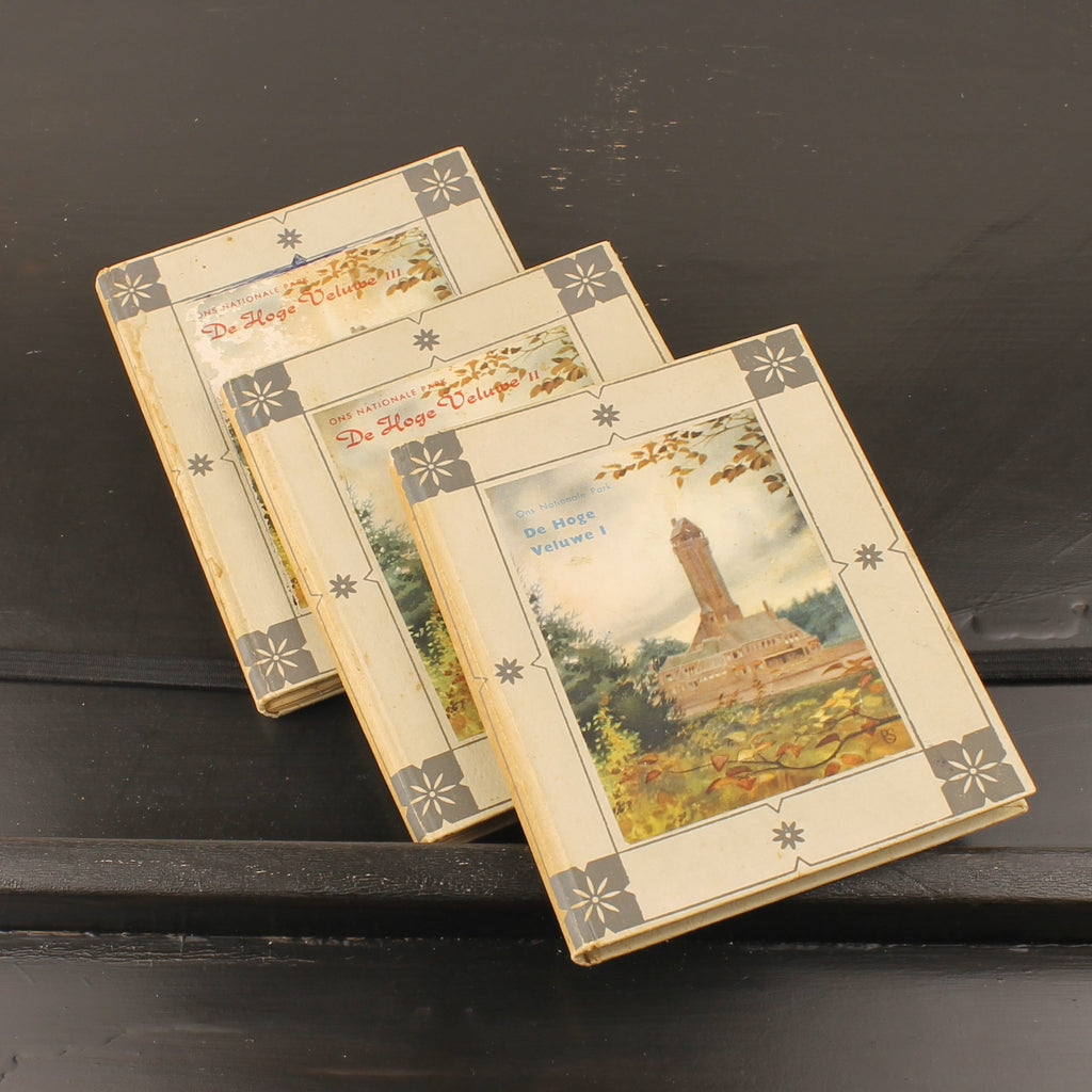 Hille Zakalbums – De Hoge Veluwe I, II & III – Albums d'épargne de l'entre-deux-guerres – Rein Stuurman – ca. années 1930