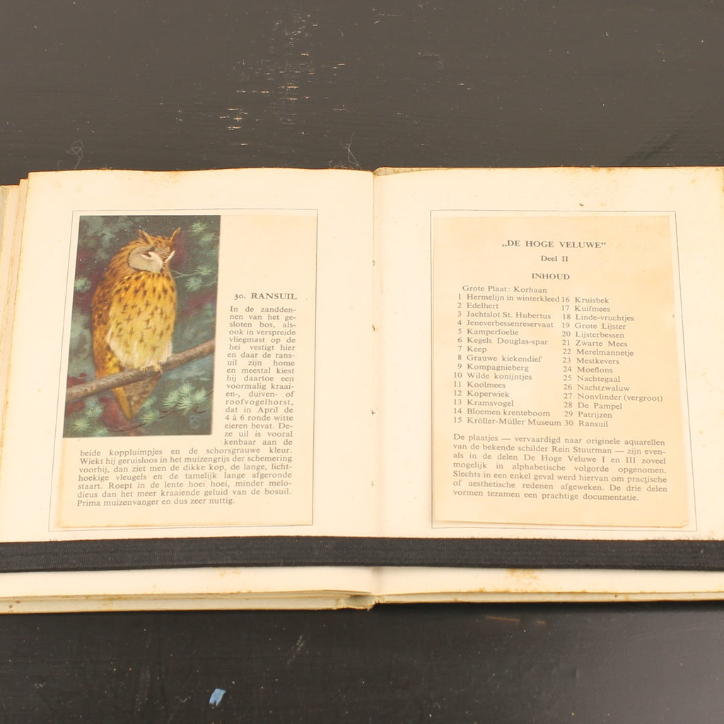 Hille Zakalbums – De Hoge Veluwe I, II & III – Albums d'épargne de l'entre-deux-guerres – Rein Stuurman – ca. années 1930