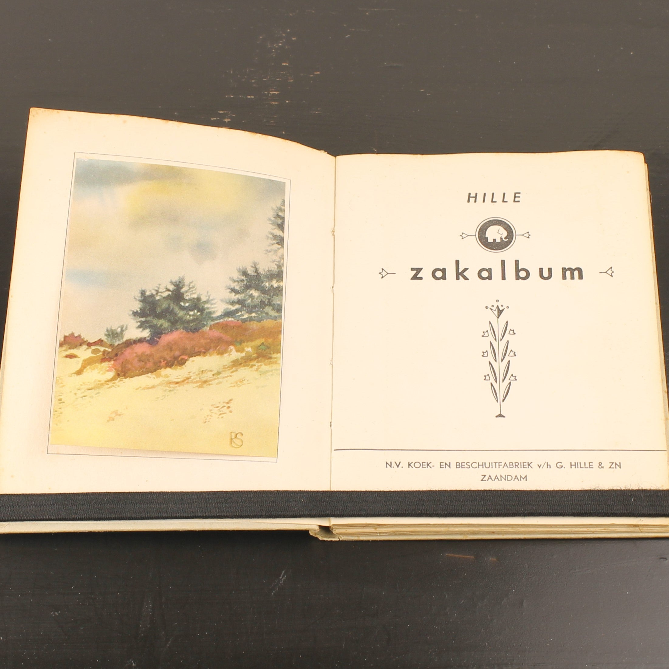 Hille Zakalbums – De Hoge Veluwe I, II & III – Interbellum Spaaralbums – Rein Stuurman – ca. 1930s