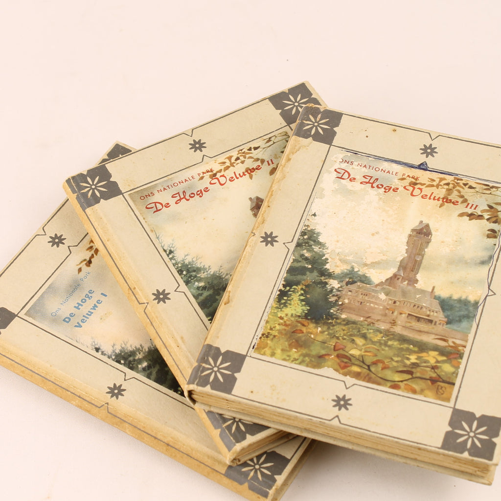 Hille Zakalbums – De Hoge Veluwe I, II & III – Albums d'épargne de l'entre-deux-guerres – Rein Stuurman – ca. années 1930