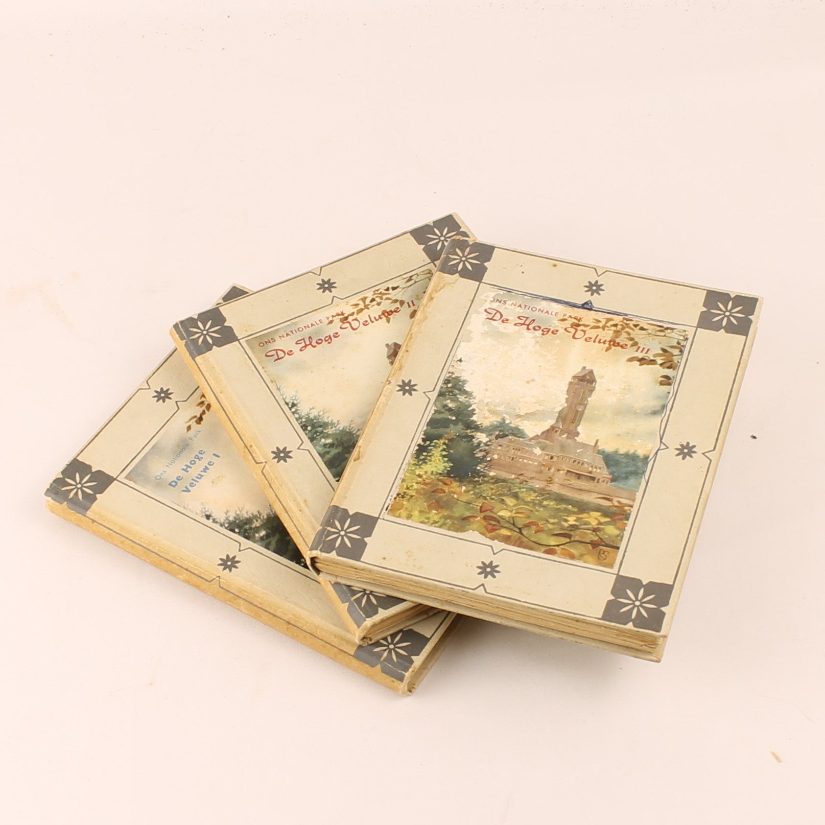 Hille Zakalbums – De Hoge Veluwe I, II & III – Albums d'épargne de l'entre-deux-guerres – Rein Stuurman – ca. années 1930