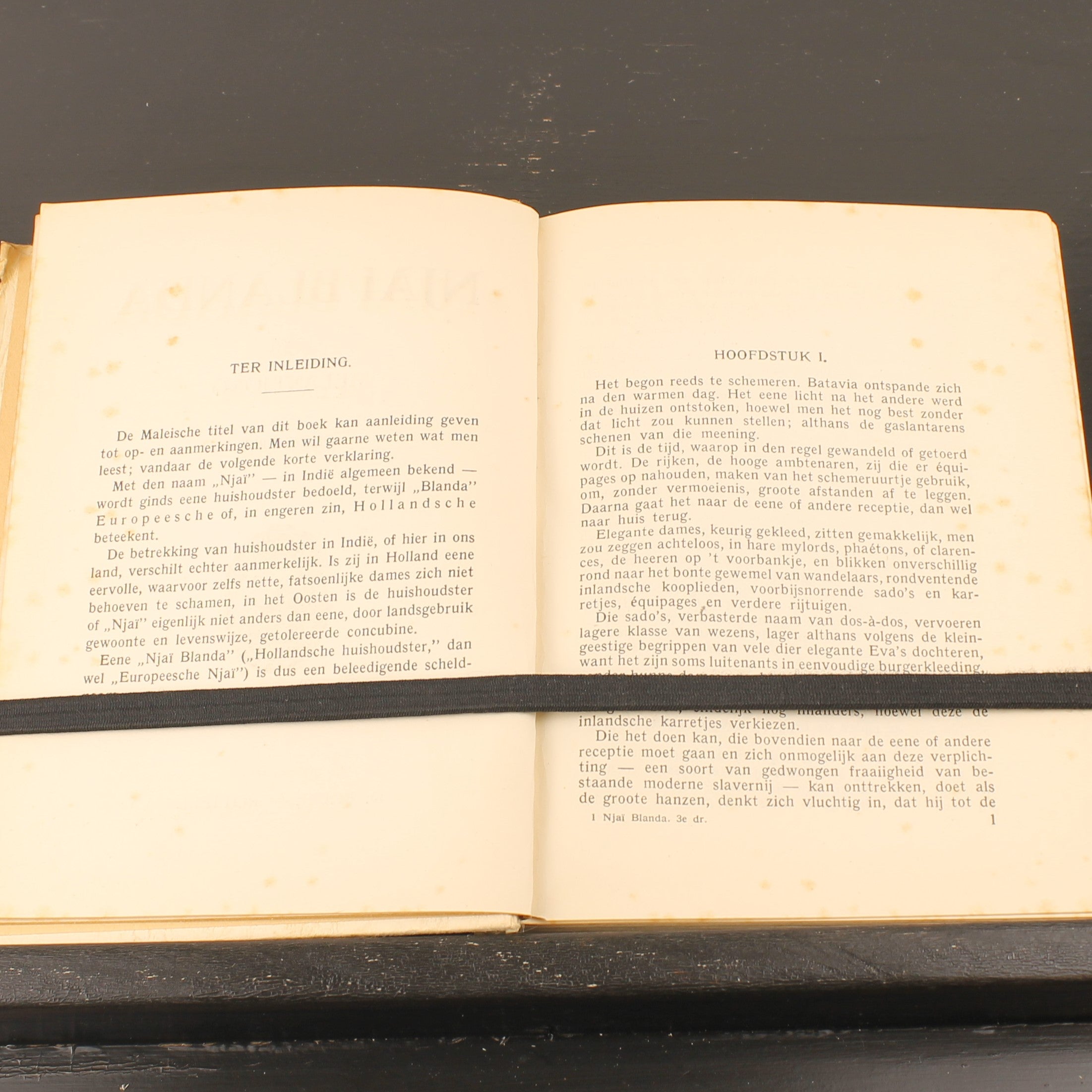 Njaï Blaṅda – Melantjong – Third Edition – D. Bolle Rotterdam – Interbellum Colonial Novel