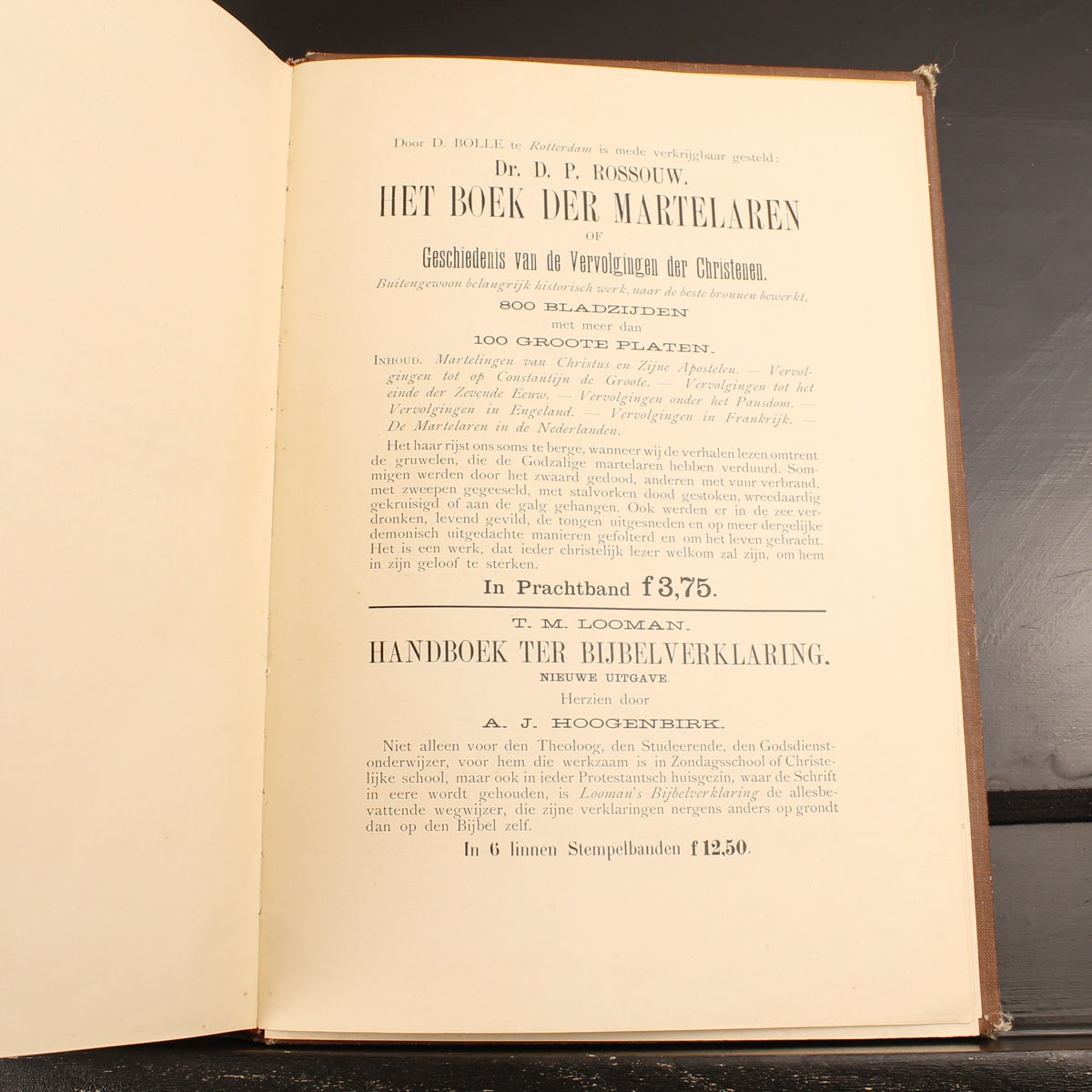 I Grandi Riformatori - Pieter Vergers - D. Bolle, Rotterdam ca. 1894