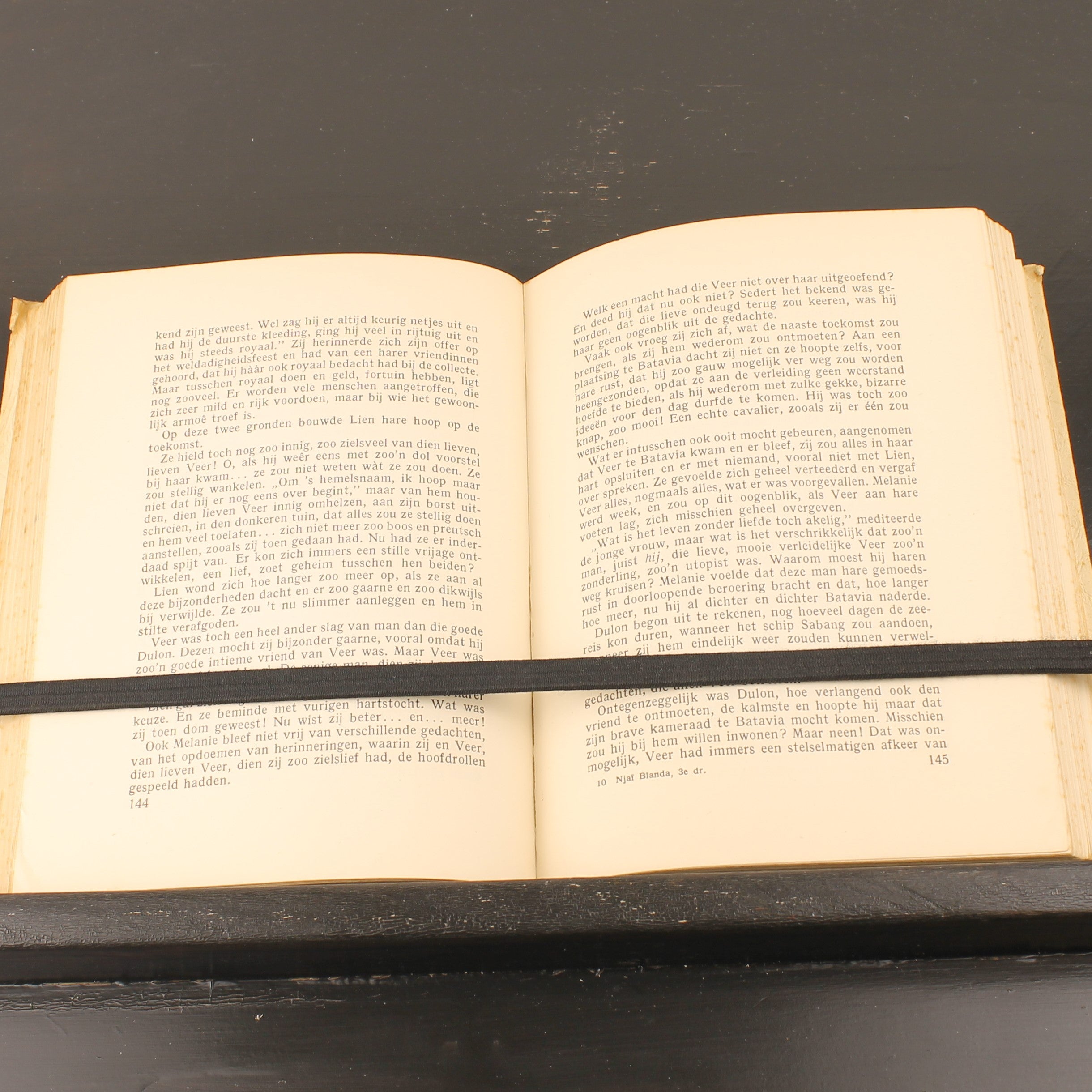 Njaï Blaṅda – Melantjong – Third Edition – D. Bolle Rotterdam – Interbellum Colonial Novel