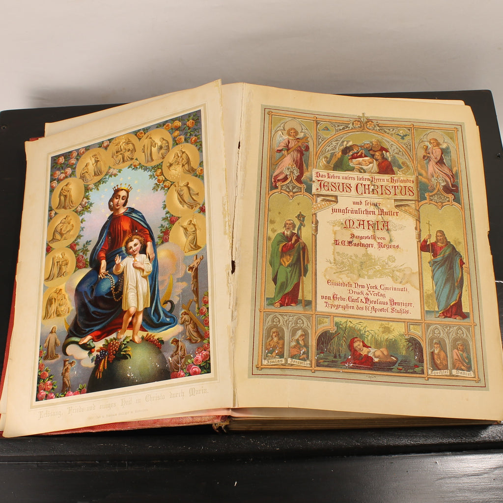 Das Leben unseres Herrn Jesus Christus - Benziger, Einsiedeln 1881