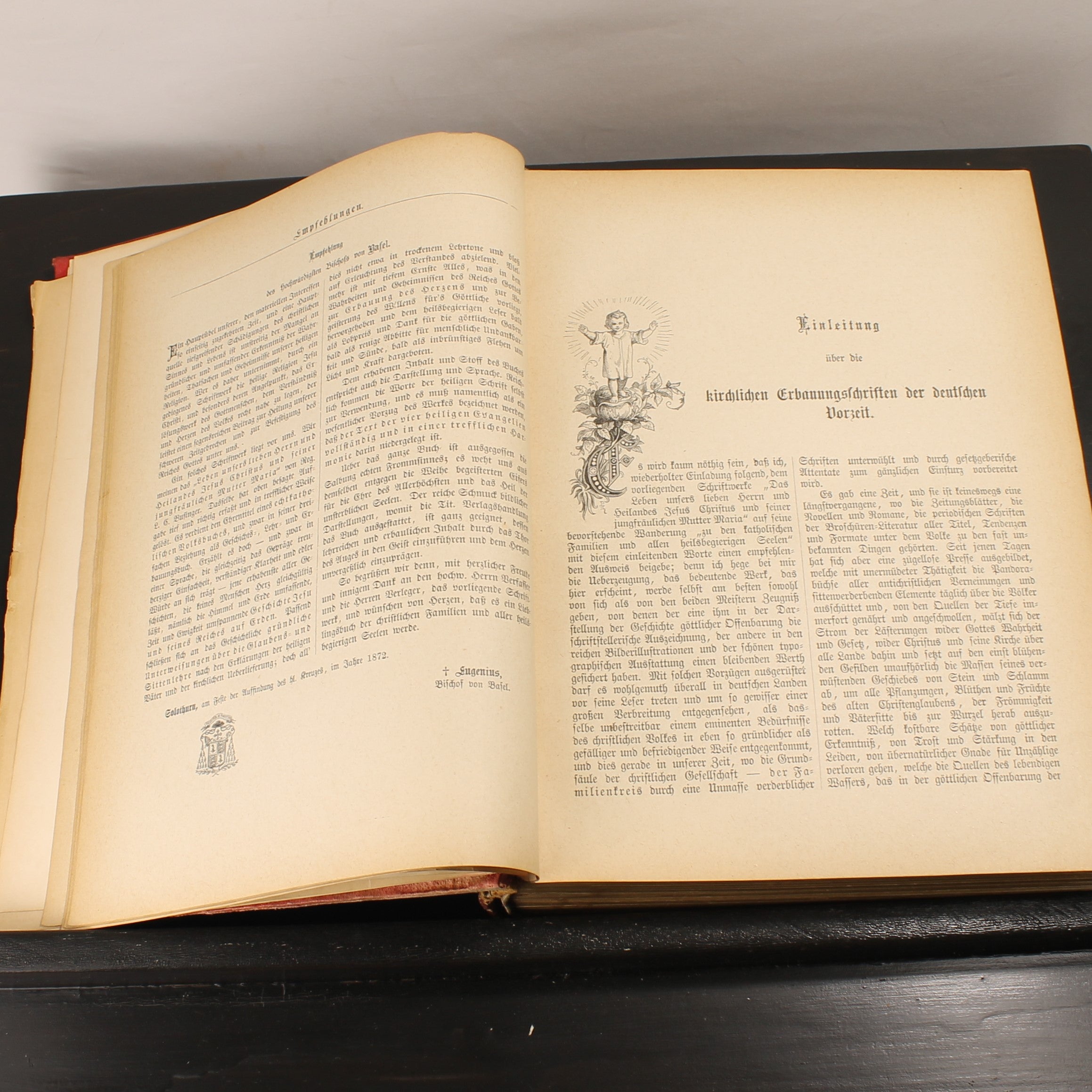 Das Leben unseres Herrn Jesus Christus - Benziger, Einsiedeln 1881