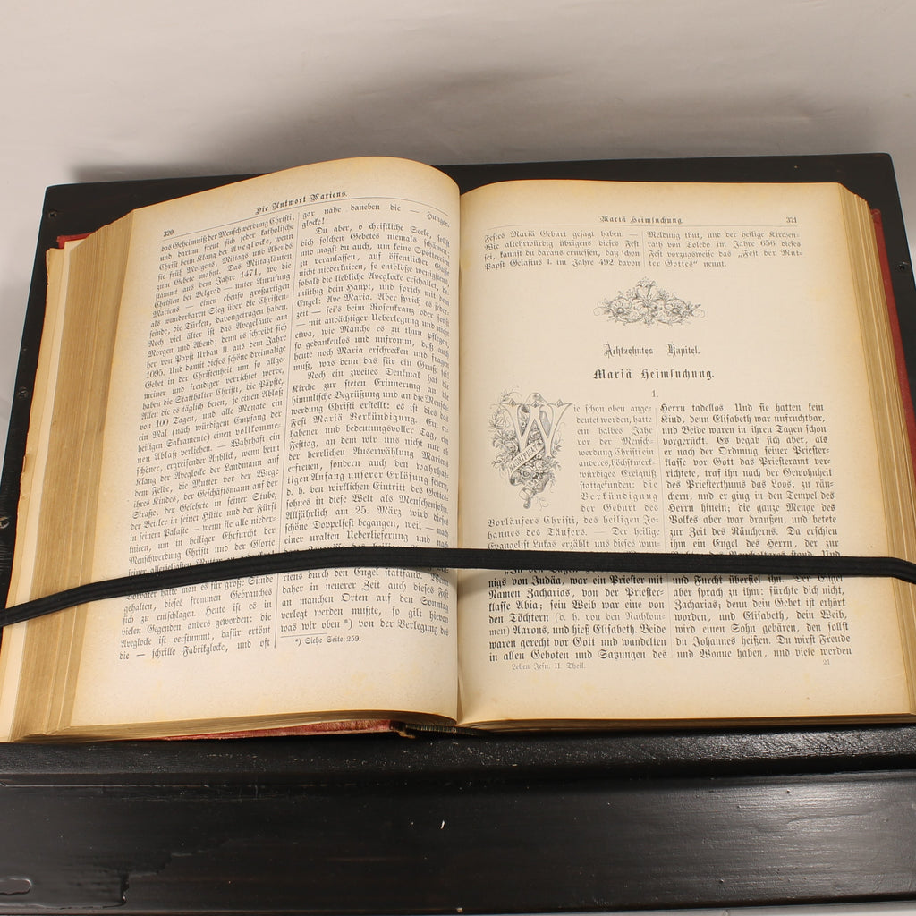 Das Leben unseres Herrn Jesus Christus - Benziger, Einsiedeln 1881