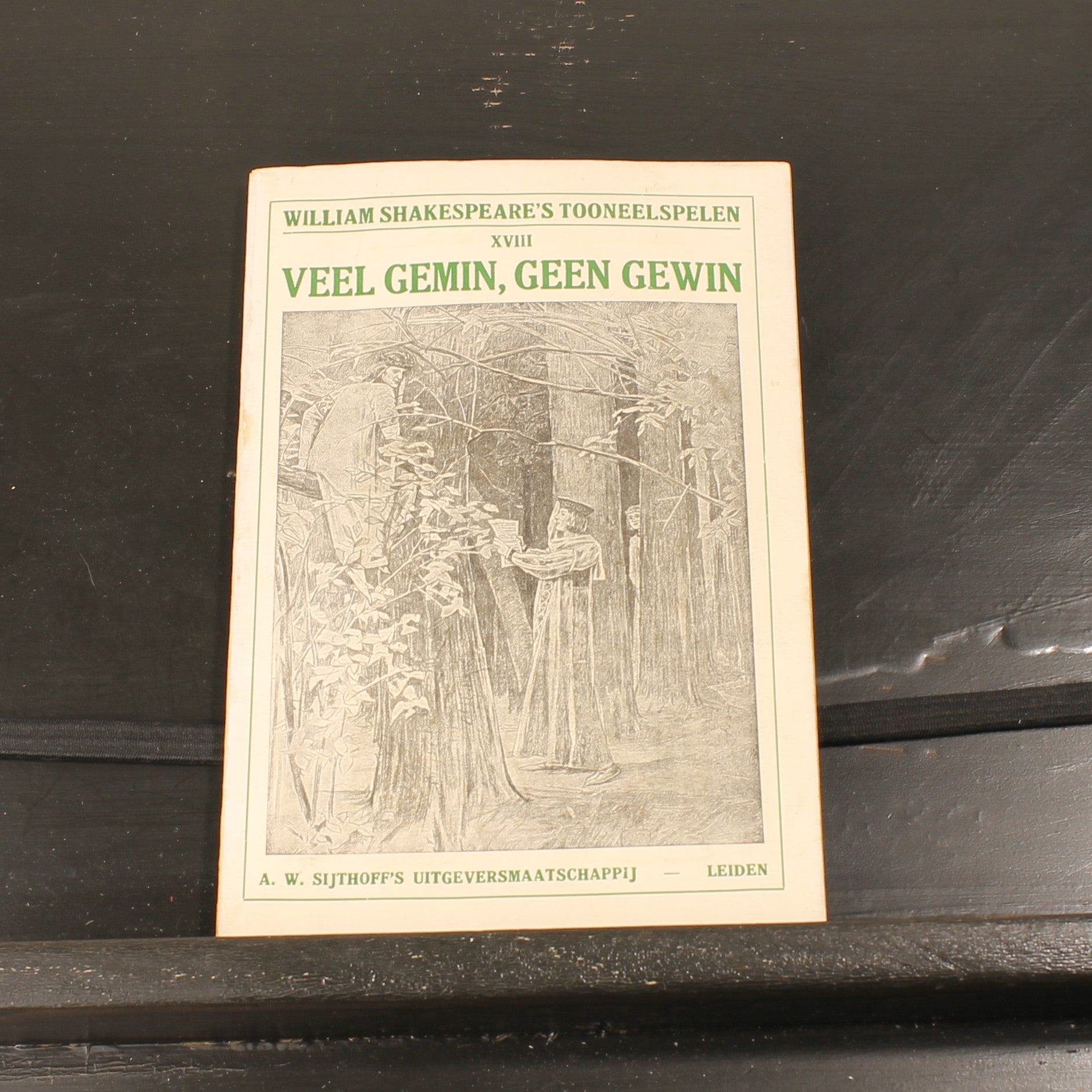 Set of Three: Antique Shakespeare Booklets c. 1900 | Sijthoff Leiden – Burgersdijk | Ex Libris