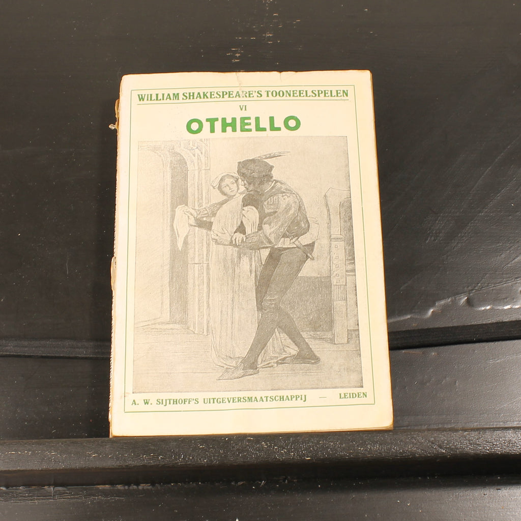 Set of Three: Antique Shakespeare Booklets c. 1900 | Sijthoff Leiden – Burgersdijk | Ex Libris