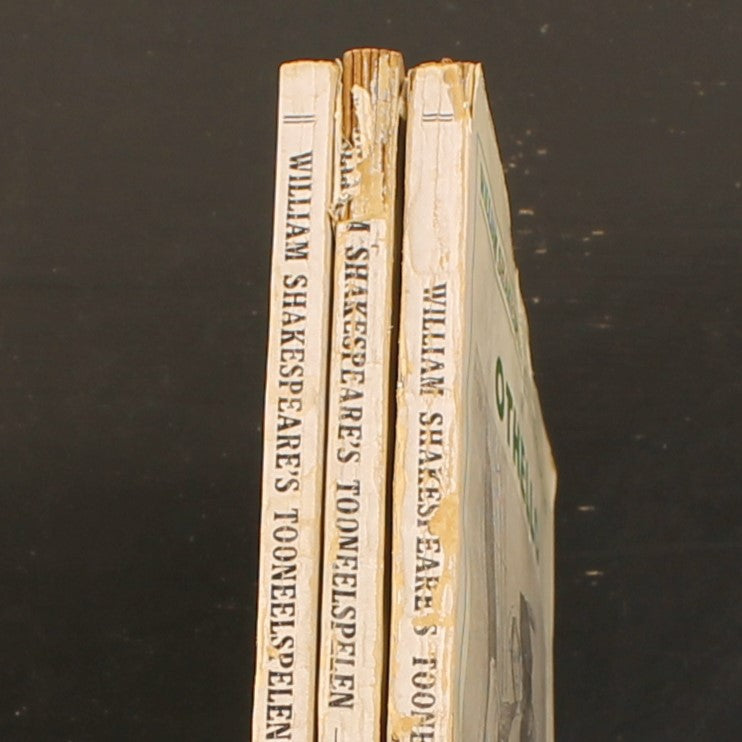 Set of Three: Antique Shakespeare Booklets c. 1900 | Sijthoff Leiden – Burgersdijk | Ex Libris