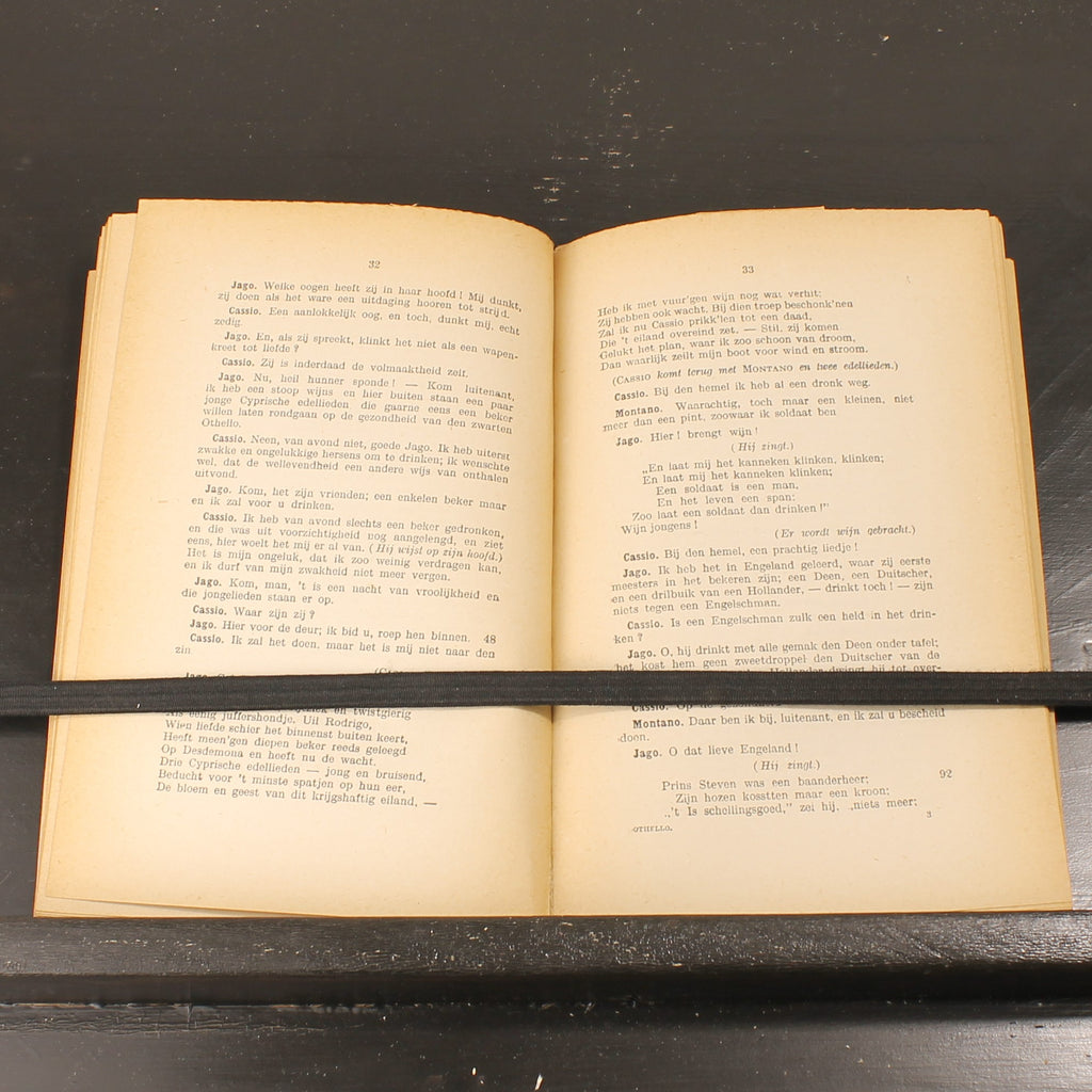 Set of Three: Antique Shakespeare Booklets c. 1900 | Sijthoff Leiden – Burgersdijk | Ex Libris