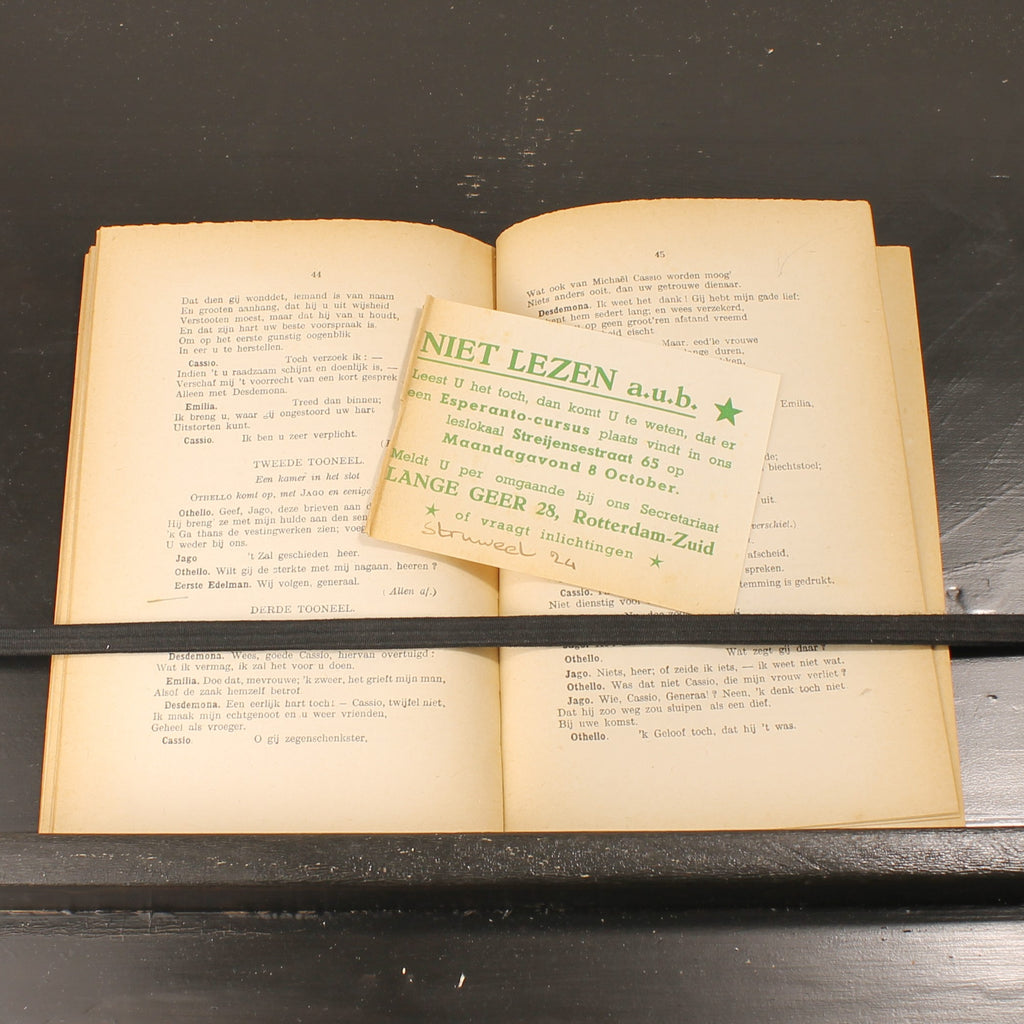 Set of Three: Antique Shakespeare Booklets c. 1900 | Sijthoff Leiden – Burgersdijk | Ex Libris
