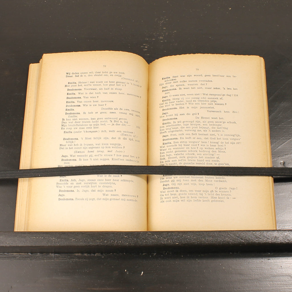 Set of Three: Antique Shakespeare Booklets c. 1900 | Sijthoff Leiden – Burgersdijk | Ex Libris