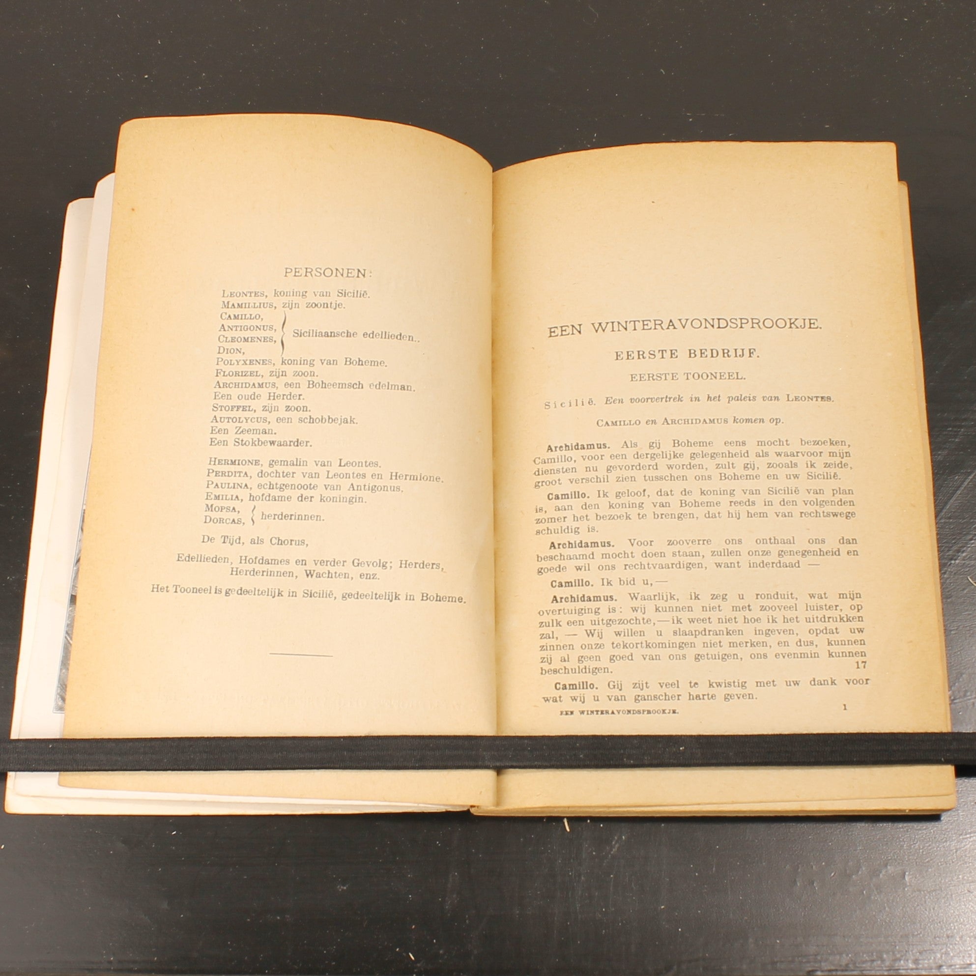 Set of Three: Antique Shakespeare Booklets c. 1900 | Sijthoff Leiden – Burgersdijk | Ex Libris