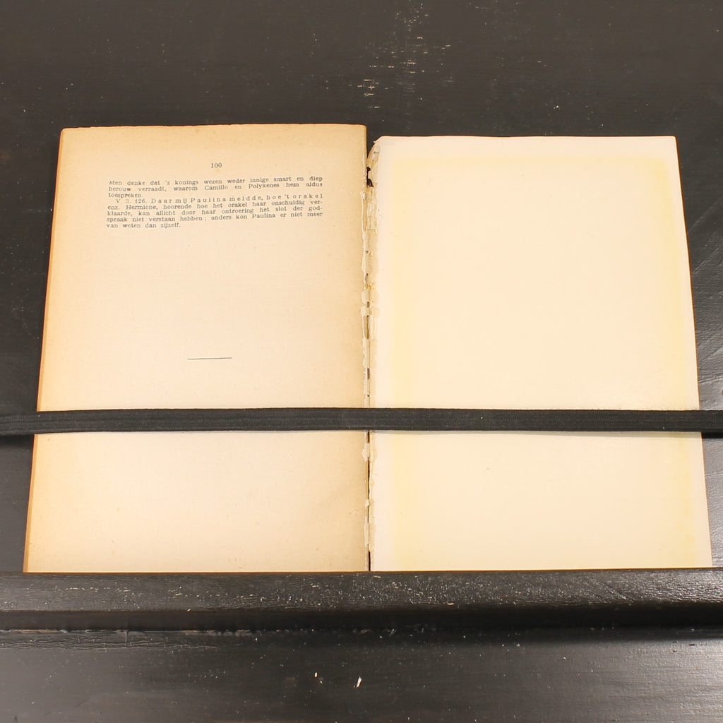 Set of Three: Antique Shakespeare Booklets c. 1900 | Sijthoff Leiden – Burgersdijk | Ex Libris