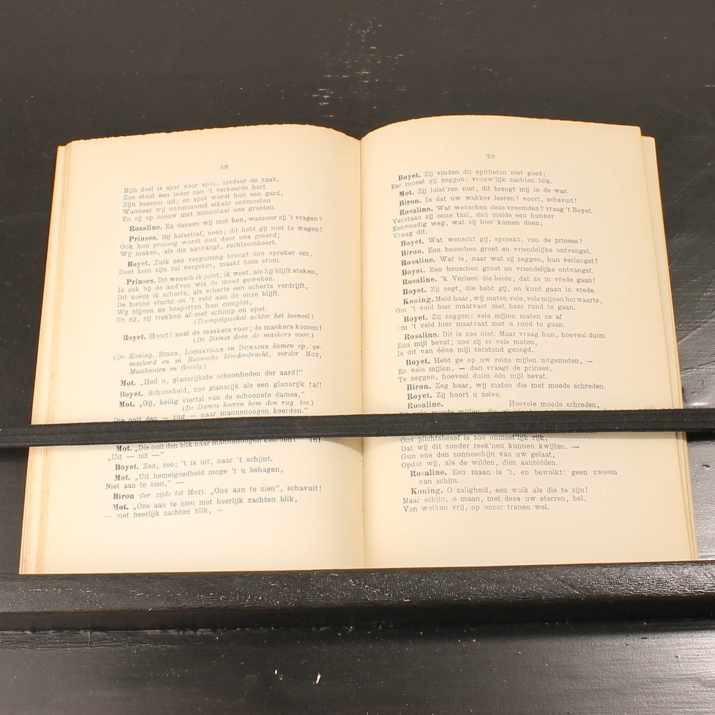 Set of Three: Antique Shakespeare Booklets c. 1900 | Sijthoff Leiden – Burgersdijk | Ex Libris