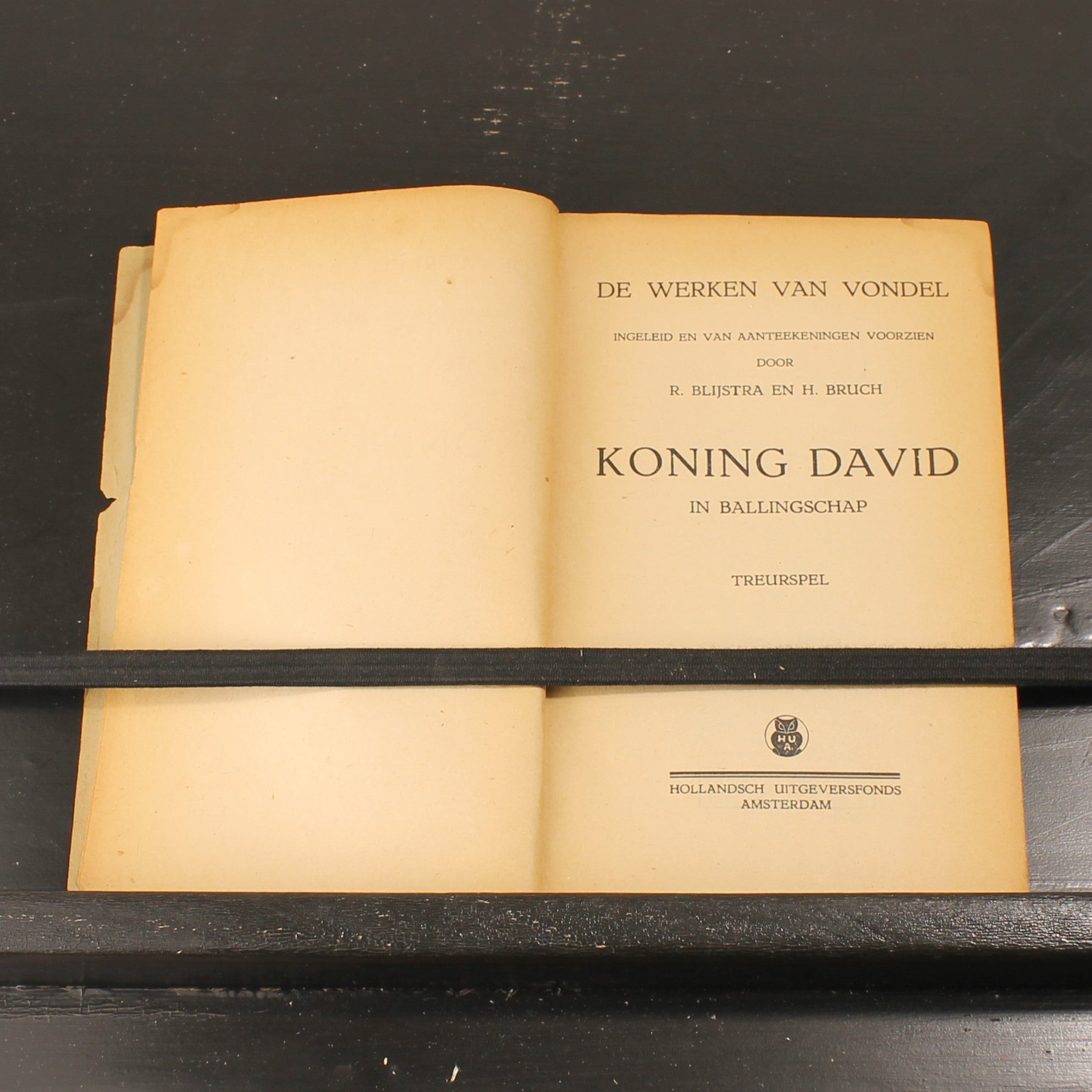 Set van twee: De Werken van Vondel | Koning David & Salmoneus | ca. 1930s