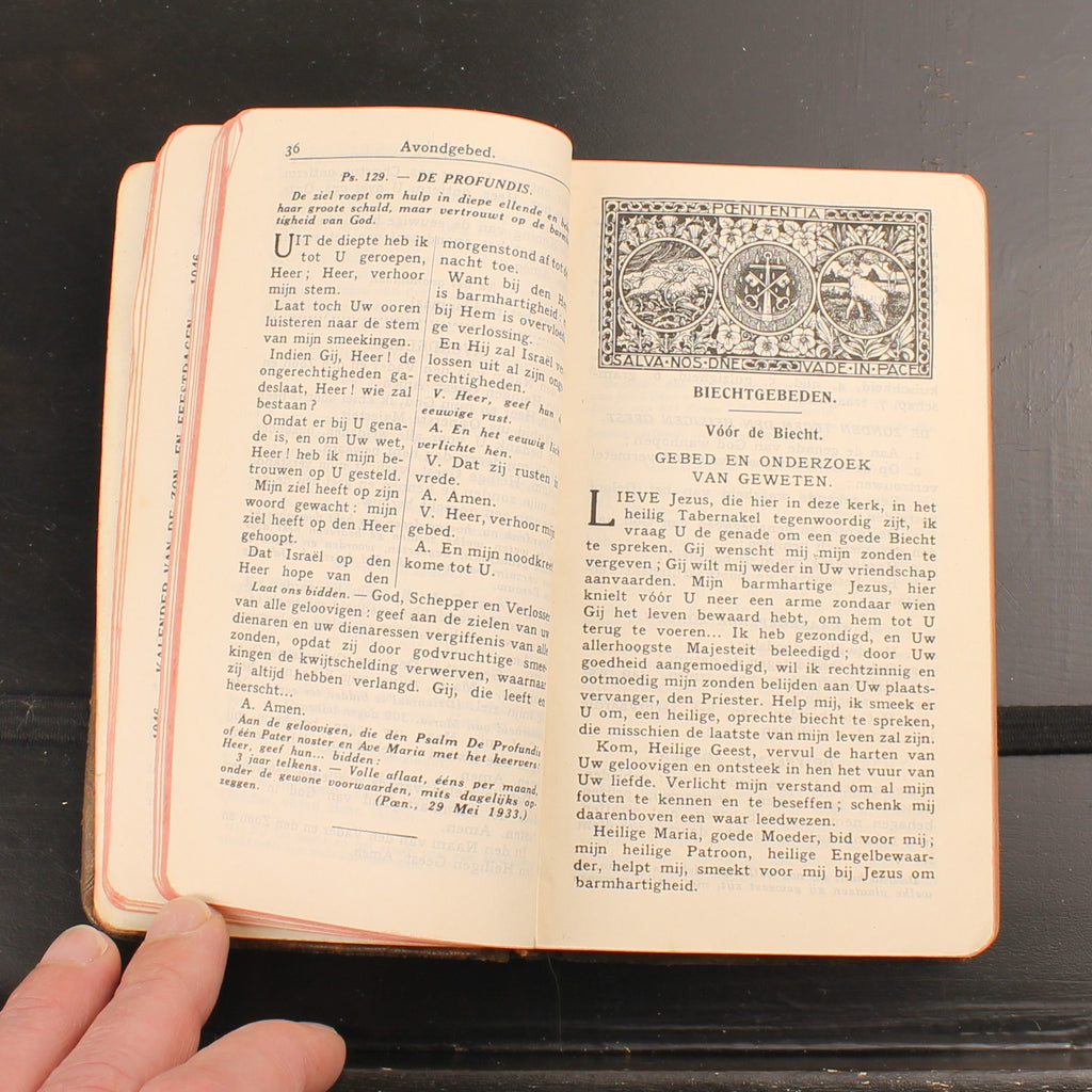 P. Flavianus - Roman Catholic Sunday Missal - Leather Edition - 1946