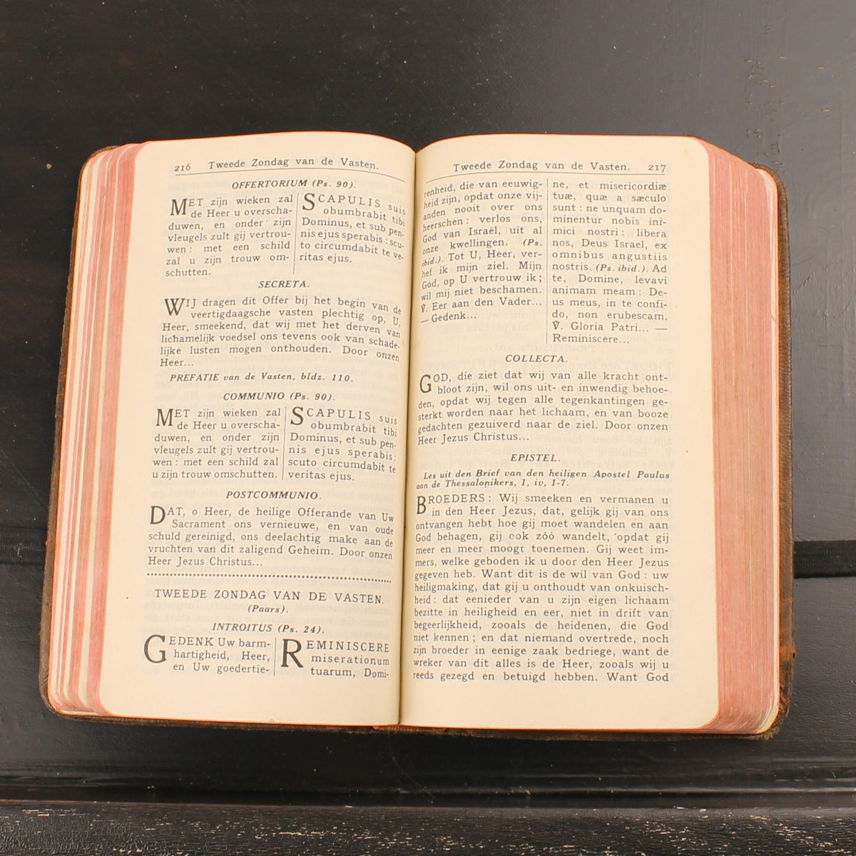 P. Flavianus - Roman Catholic Sunday Missal - Leather Edition - 1946