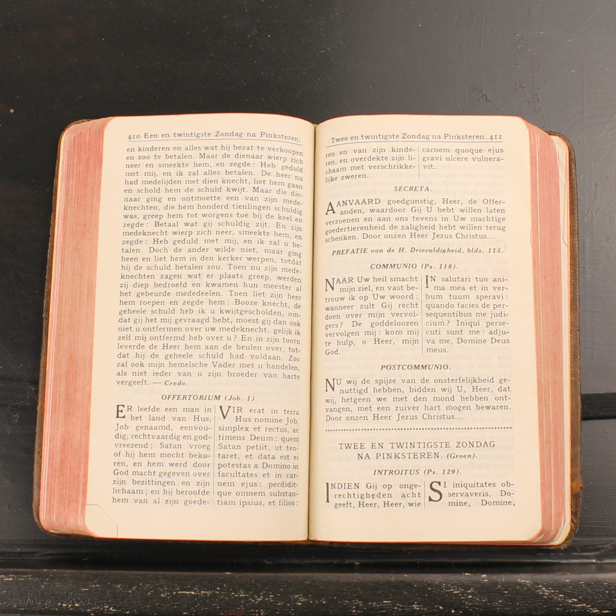 P. Flavianus - Roman Catholic Sunday Missal - Leather Edition - 1946