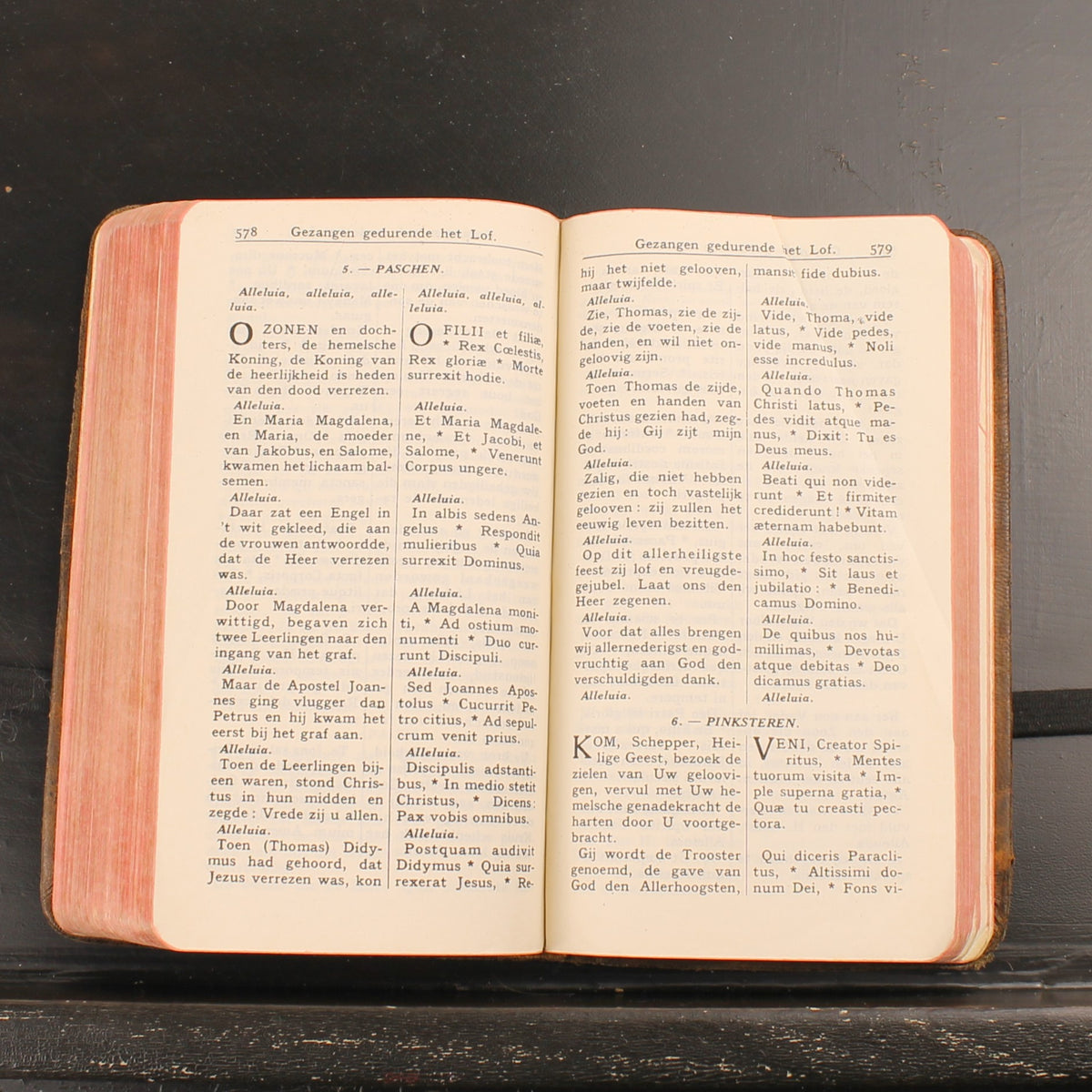 P. Flavianus - Roman Catholic Sunday Missal - Leather Edition - 1946