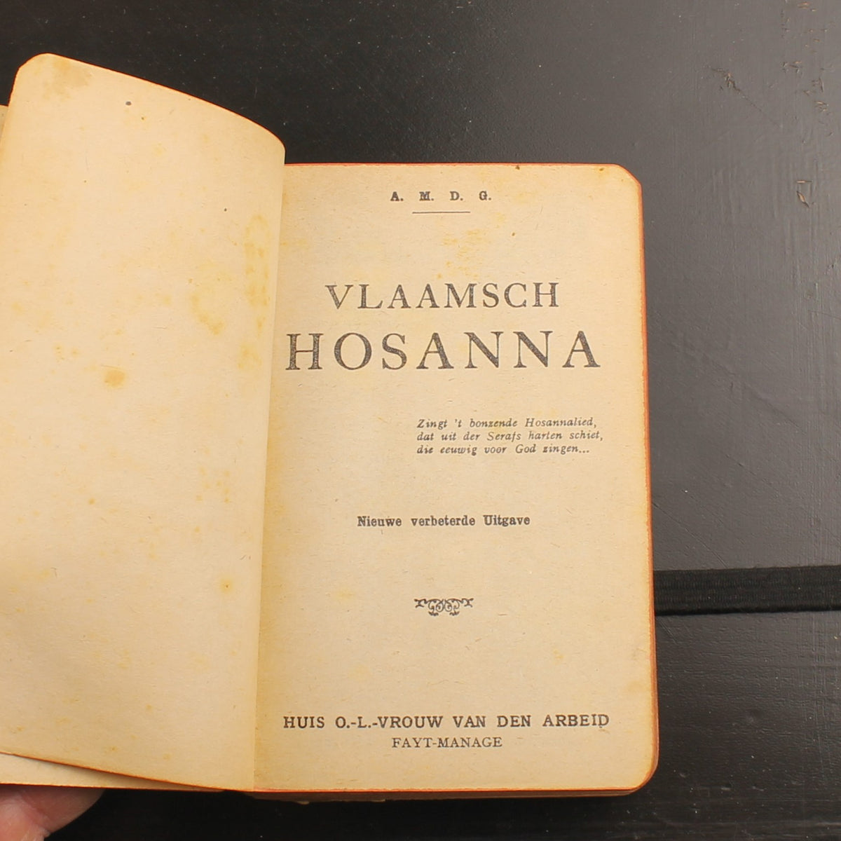 Vlaamsch Hosanna - Vlaams Katholiek Gebeden- en Liedboek - WOII 1942