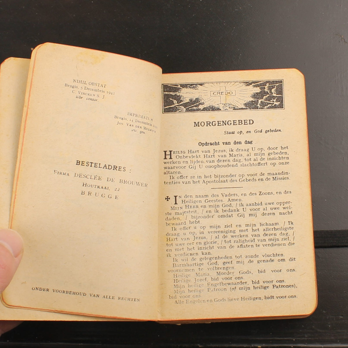 Vlaamsch Hosanna - Vlaams Katholiek Gebeden- en Liedboek - WOII 1942