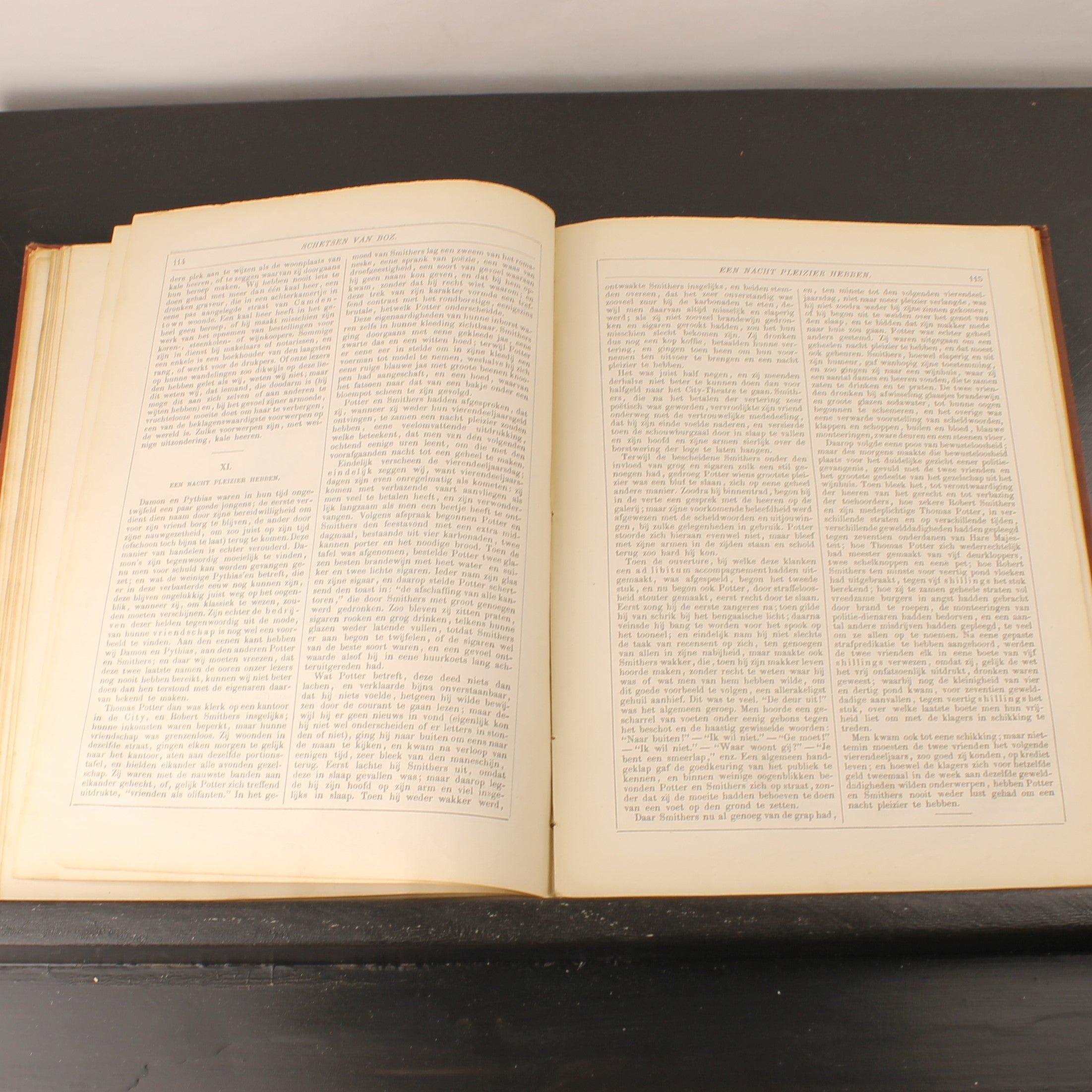 Schetsen van Boz - De Werken van Charles Dickens - H.A.M. Roelants, Schiedam ca. 1890