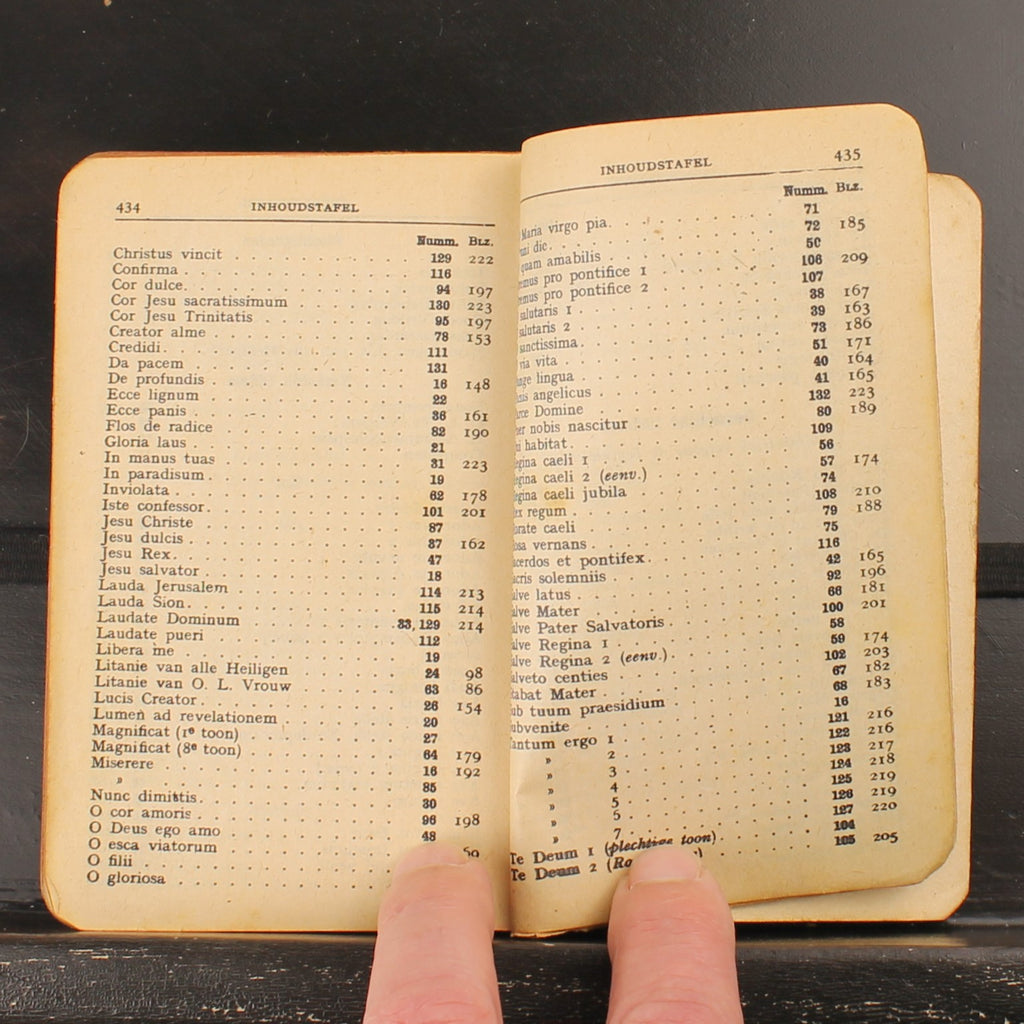 Vlaamsch Hosanna - Vlaams Katholiek Gebeden- en Liedboek - WOII 1942