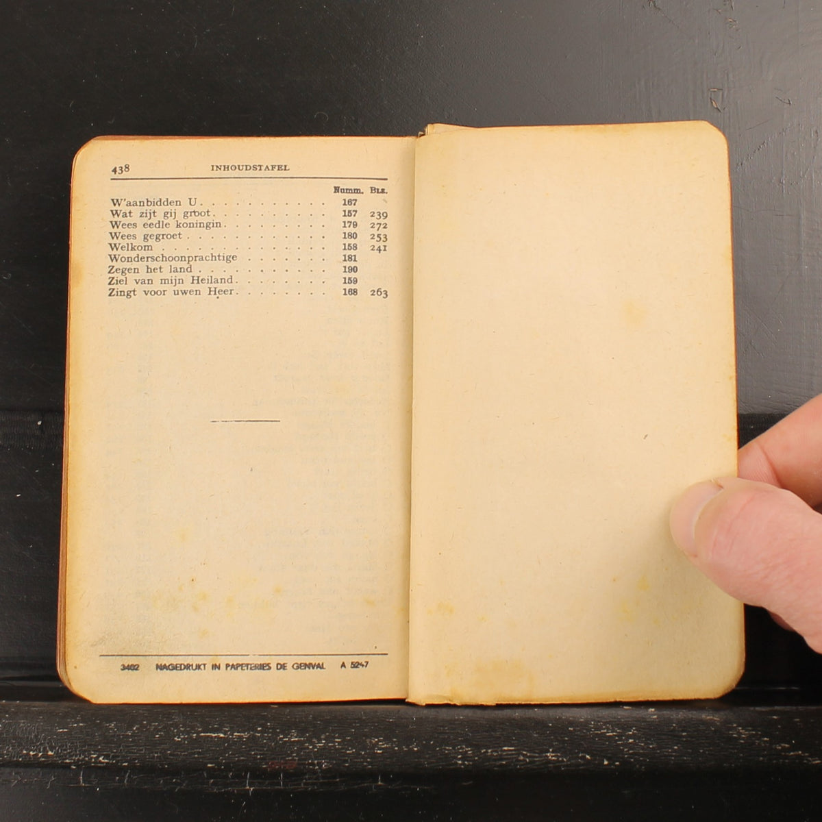 Vlaamsch Hosanna - Vlaams Katholiek Gebeden- en Liedboek - WOII 1942