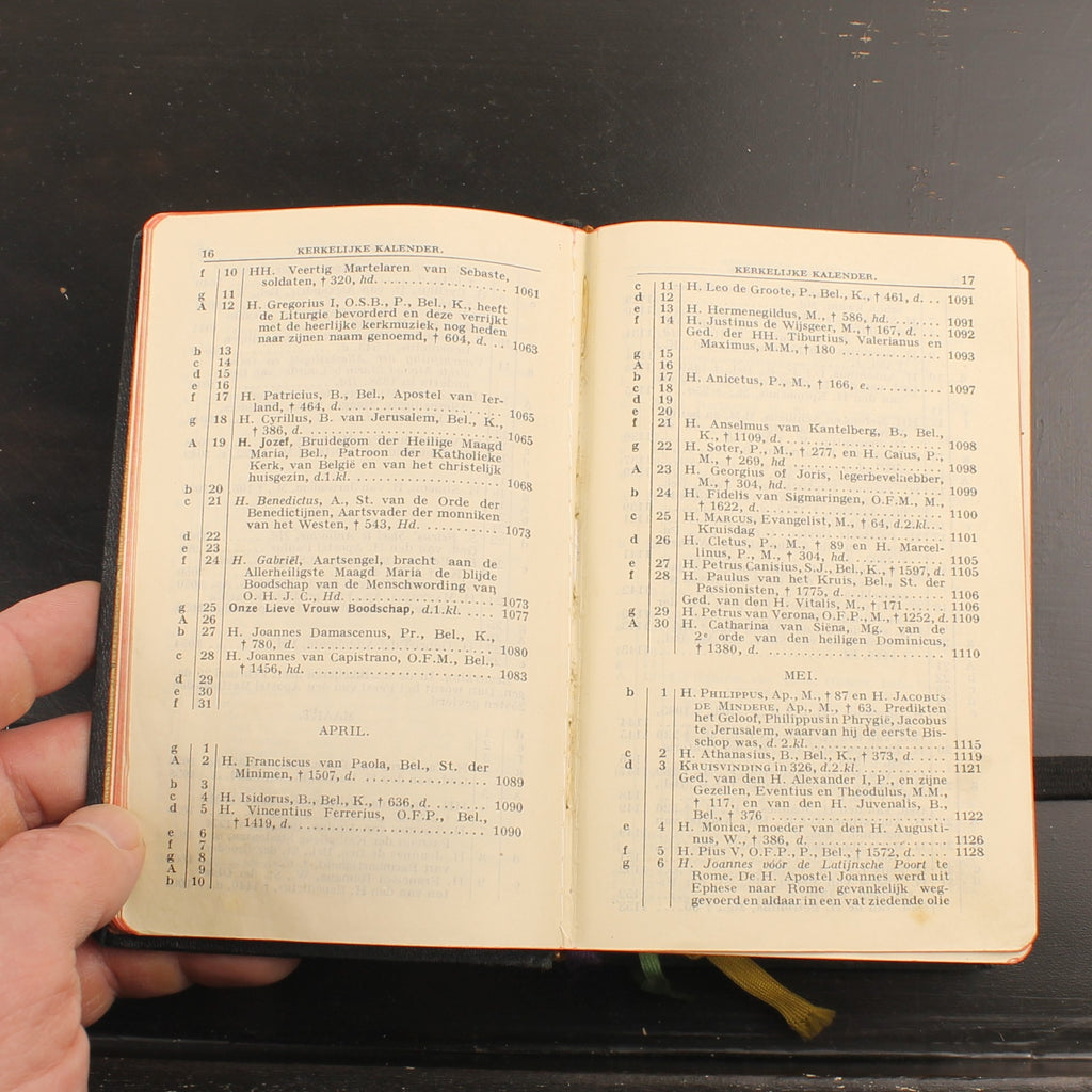 Roman Catholic Missal and Vespers Book - L.J. Daeleman - Henri Proost Turnhout - ca. 1940