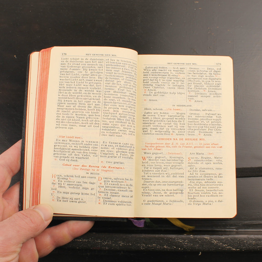 Roman Catholic Missal and Vespers Book - L.J. Daeleman - Henri Proost Turnhout - ca. 1940