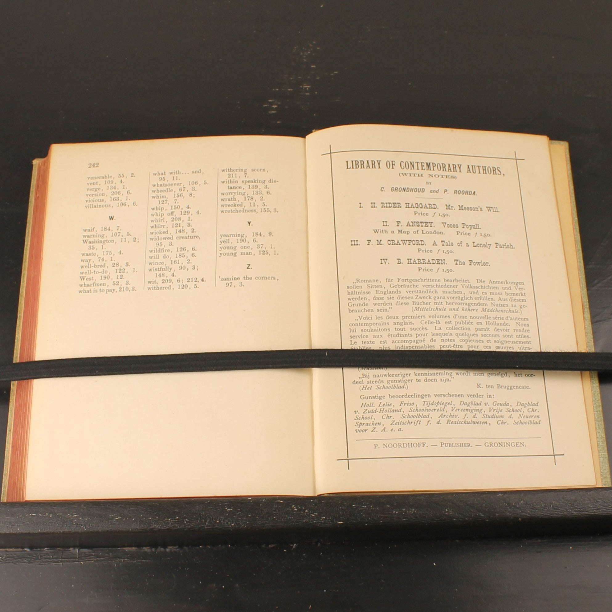 Little Lord Fauntleroy - Frances H. Burnett - P. Noordhoff Groningen 1900