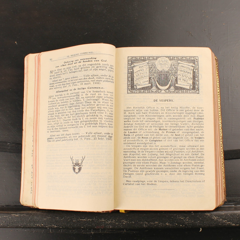 Libro Romano-Católico de Misa y Vísperas (1946) - Dr. L. J. Daeleman - Henri Proost & Co