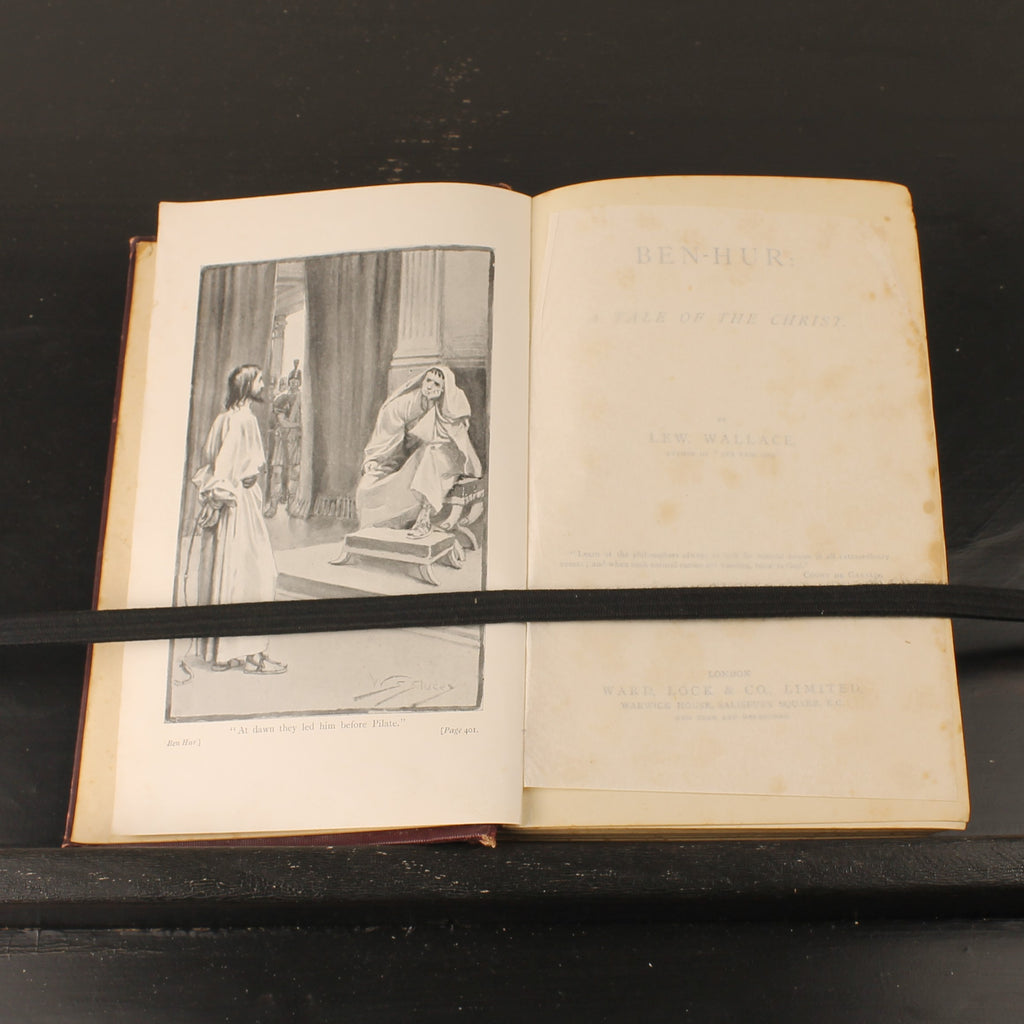 Ben-Hur: A Tale of the Christ – Lew Wallace - Ward Lock London - ca. 1900