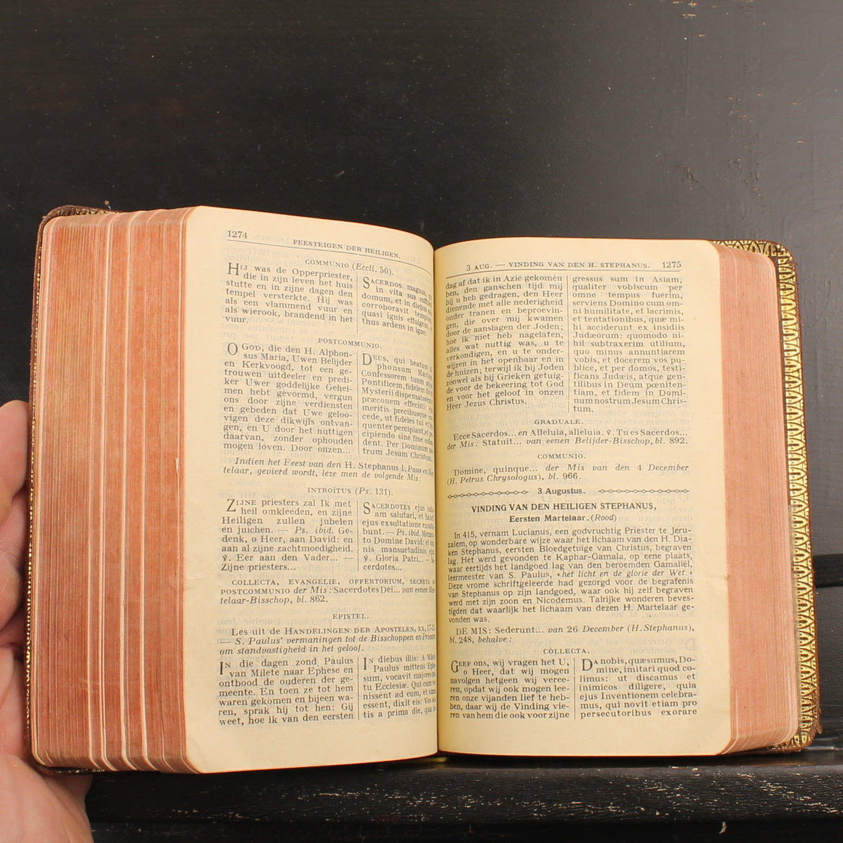 Libro Romano-Católico de Misa y Vísperas (1946) - Dr. L. J. Daeleman - Henri Proost & Co