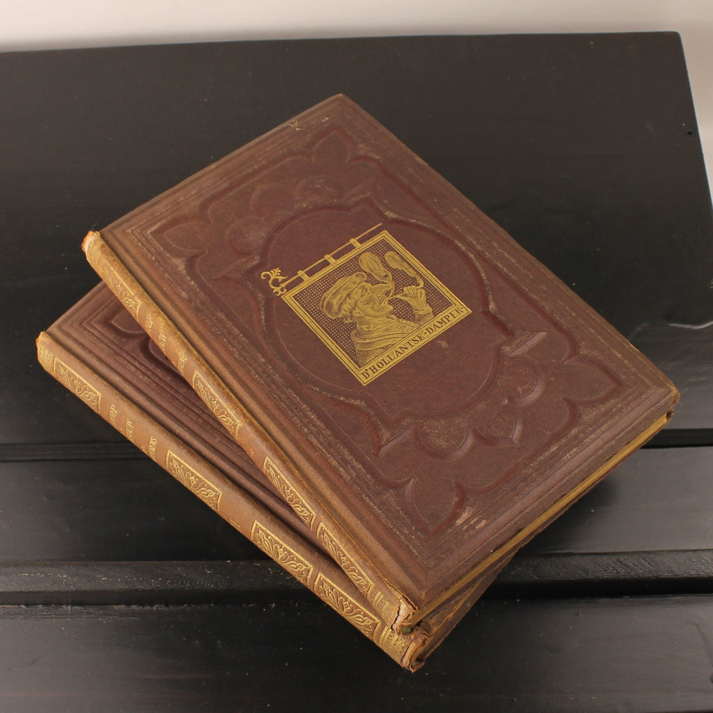 De Uithangteekens - Van Lennep & Ter Gouw - Complete set (2) - Amsterdam 1868