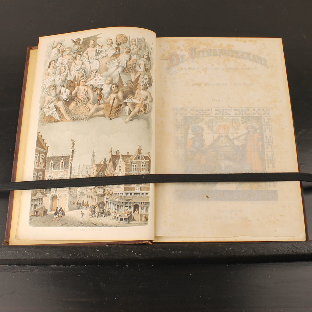 De Uithangteekens - Van Lennep & Ter Gouw - Complete set (2) - Amsterdam 1868