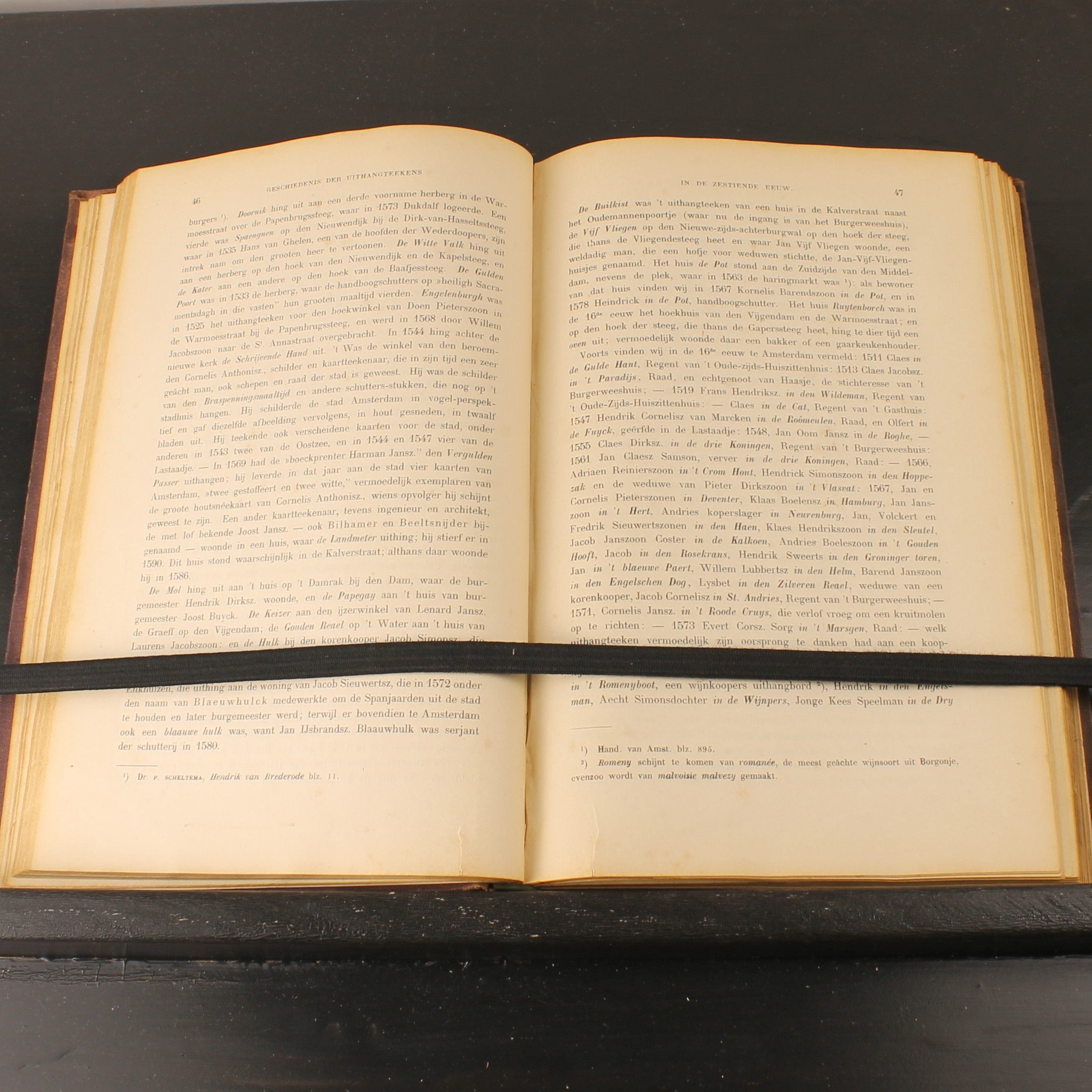 De Uithangteekens - Van Lennep & Ter Gouw - Complete set (2) - Amsterdam 1868